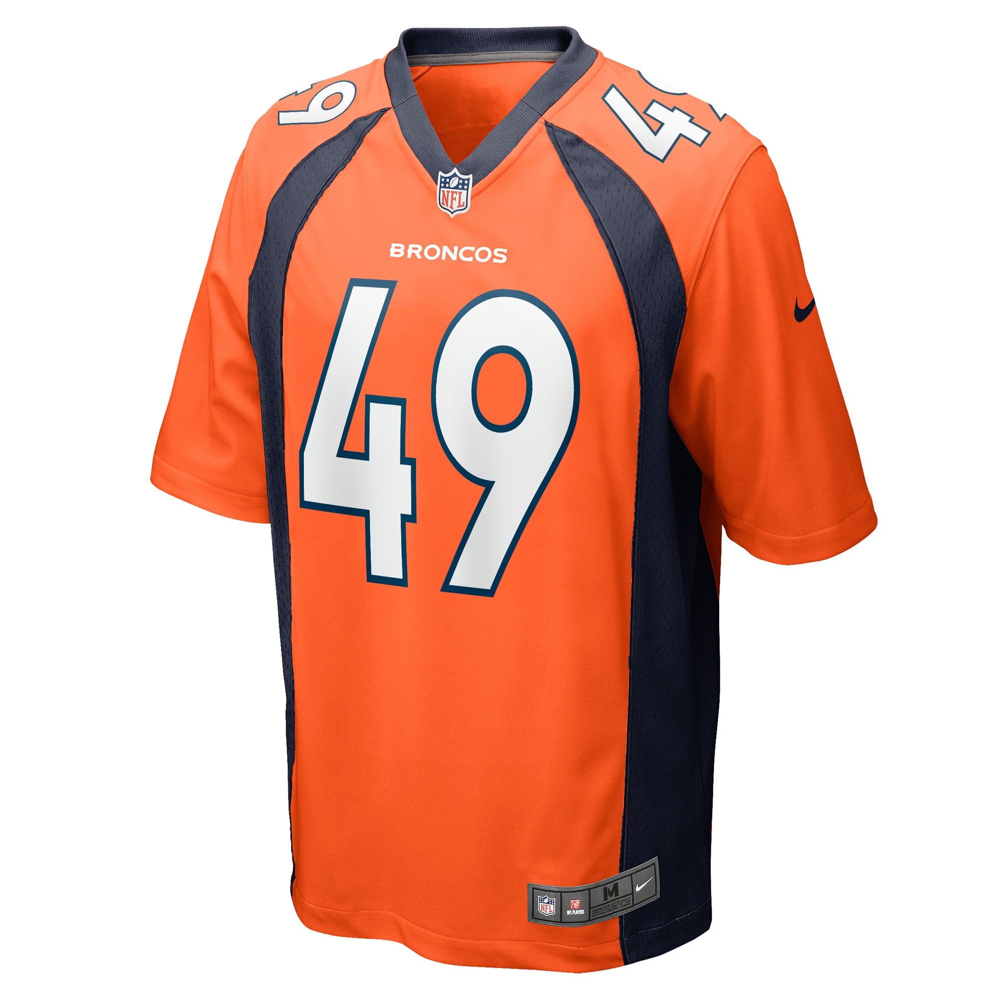 Alternative view of Alex Singleton Denver Broncos Game Jersey - Men's