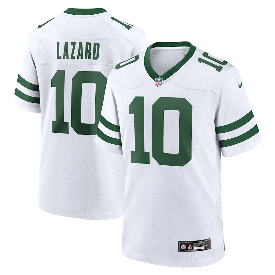 Allen Lazard #10 New York Jets Game Jersey - Men's