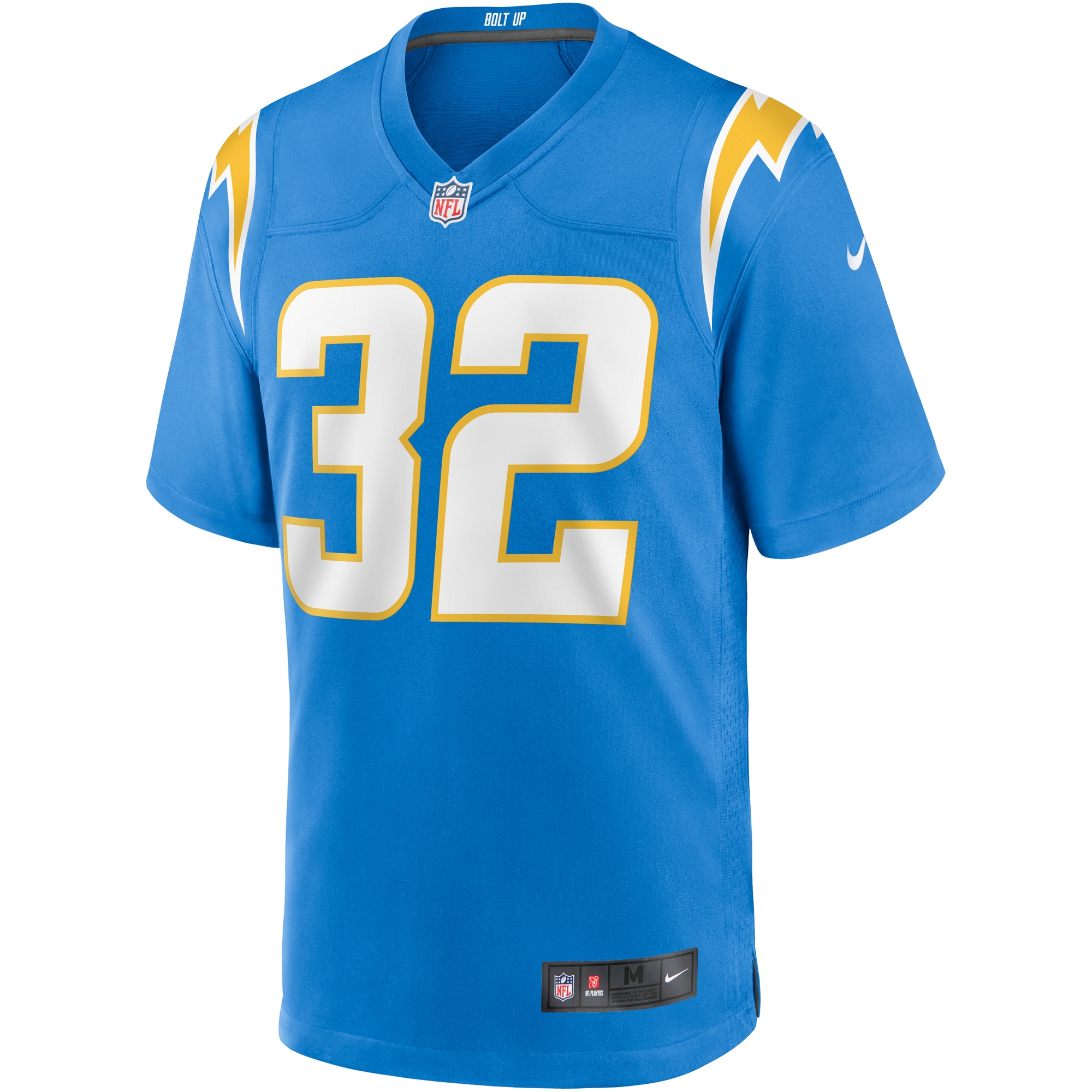 Alternative view of Alohi Gilman Los Angeles Chargers Game Jersey - Men's