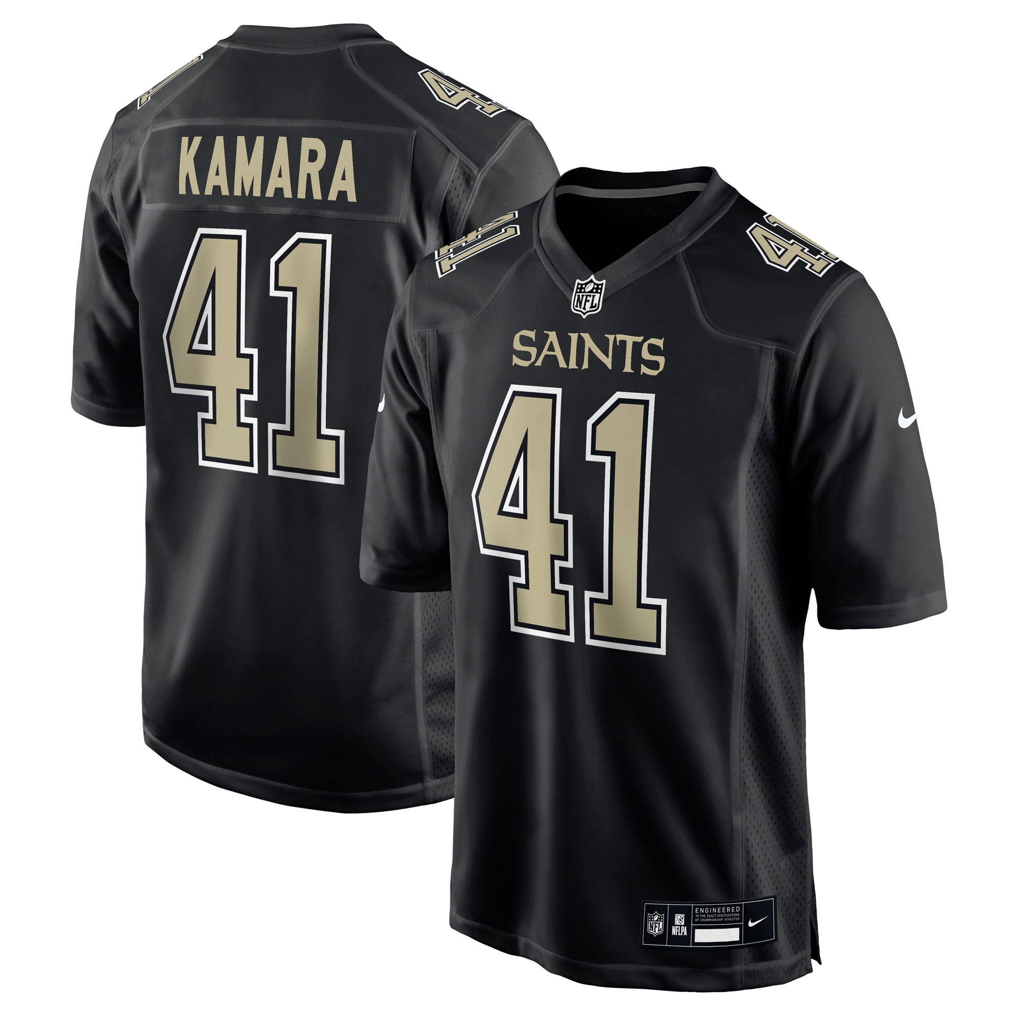 Alvin Kamara New Orleans Saints Game Jersey - Men's