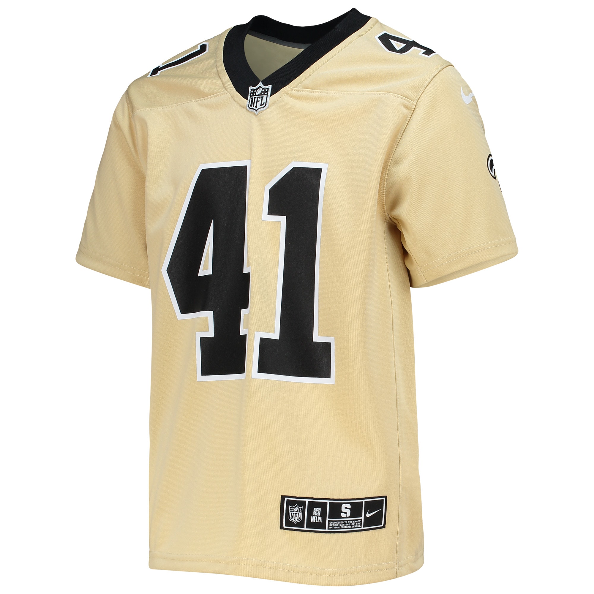 Alternative view of Alvin Kamara New Orleans Saints Inverted Game Jersey - Youth