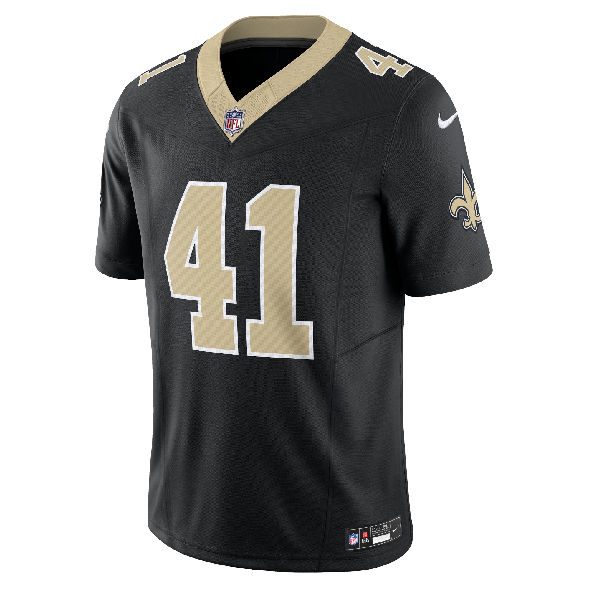 Alternative view of Alvin Kamara New Orleans Saints Vapor F.U.S.E. Limited Jersey - Men's