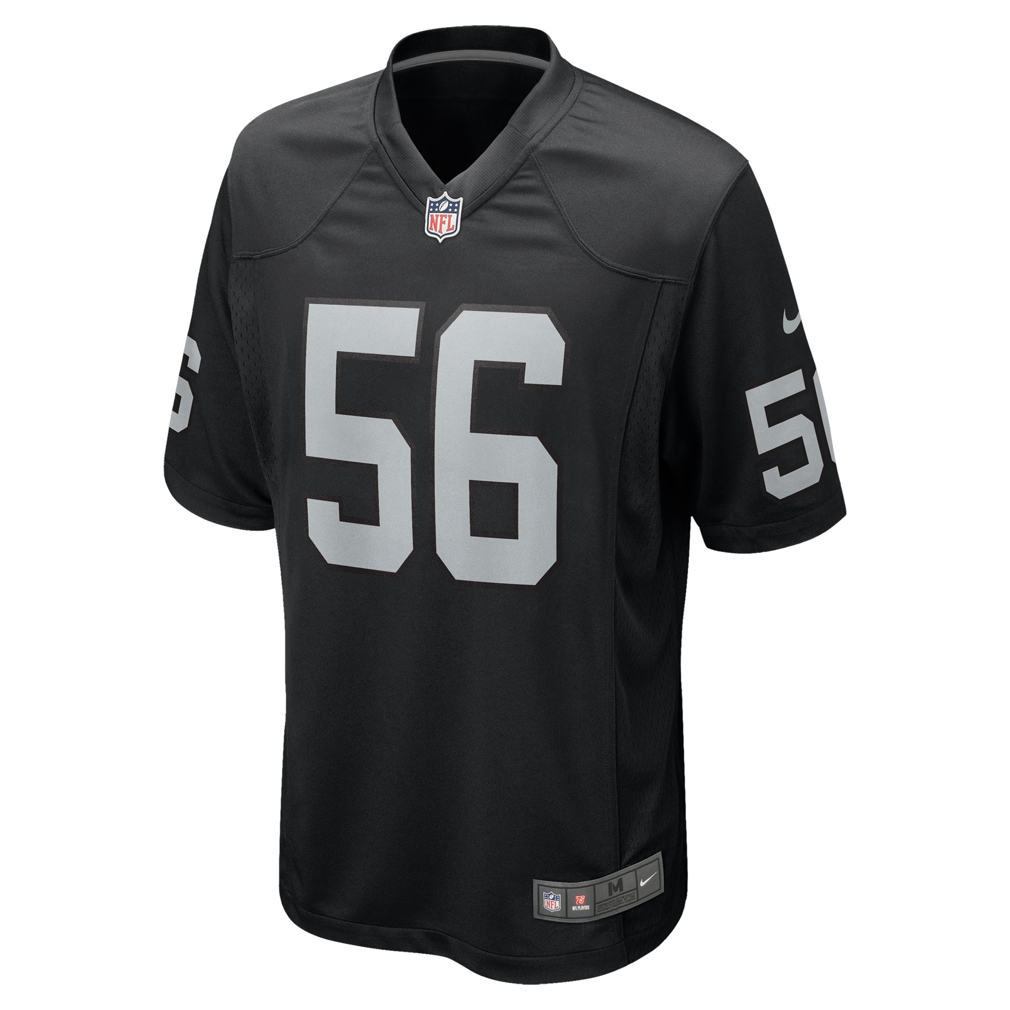 Alternative view of Amari Burney Las Vegas Raiders Game Jersey - Men's