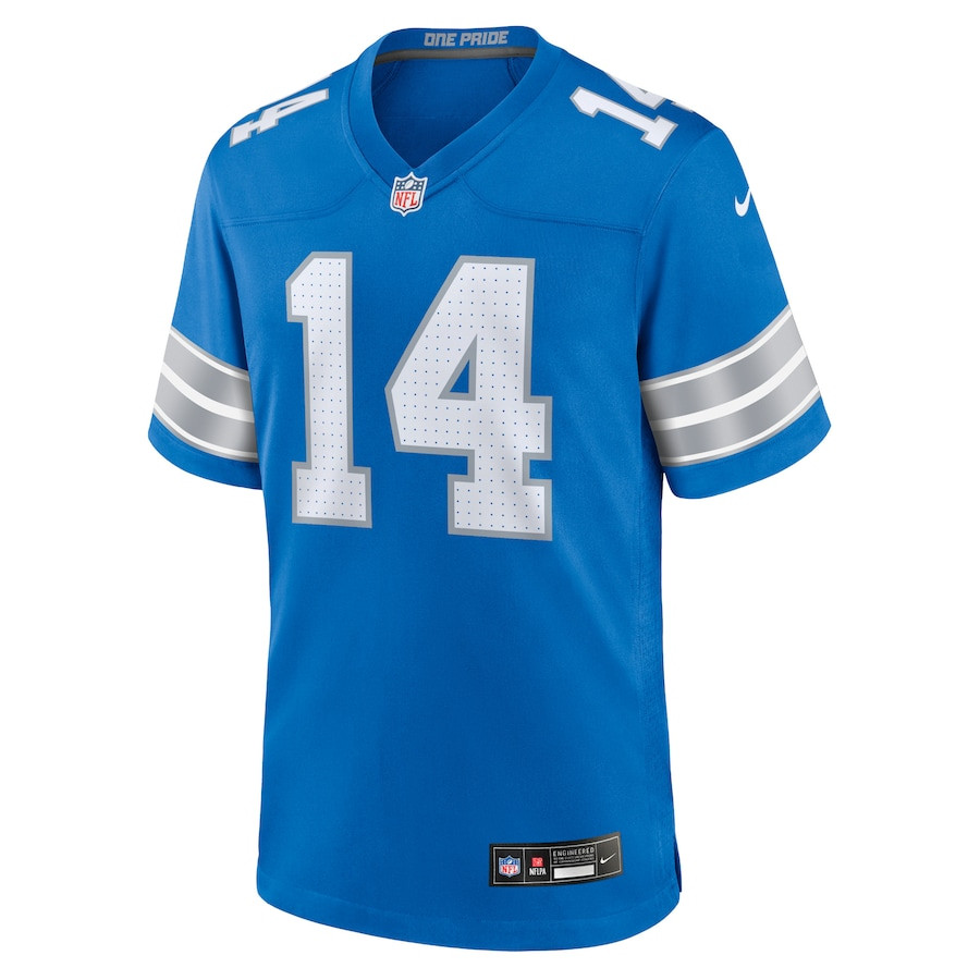 Alternative view of Amon-Ra St. Brown #14 Detroit Lions Game Jersey - Men's