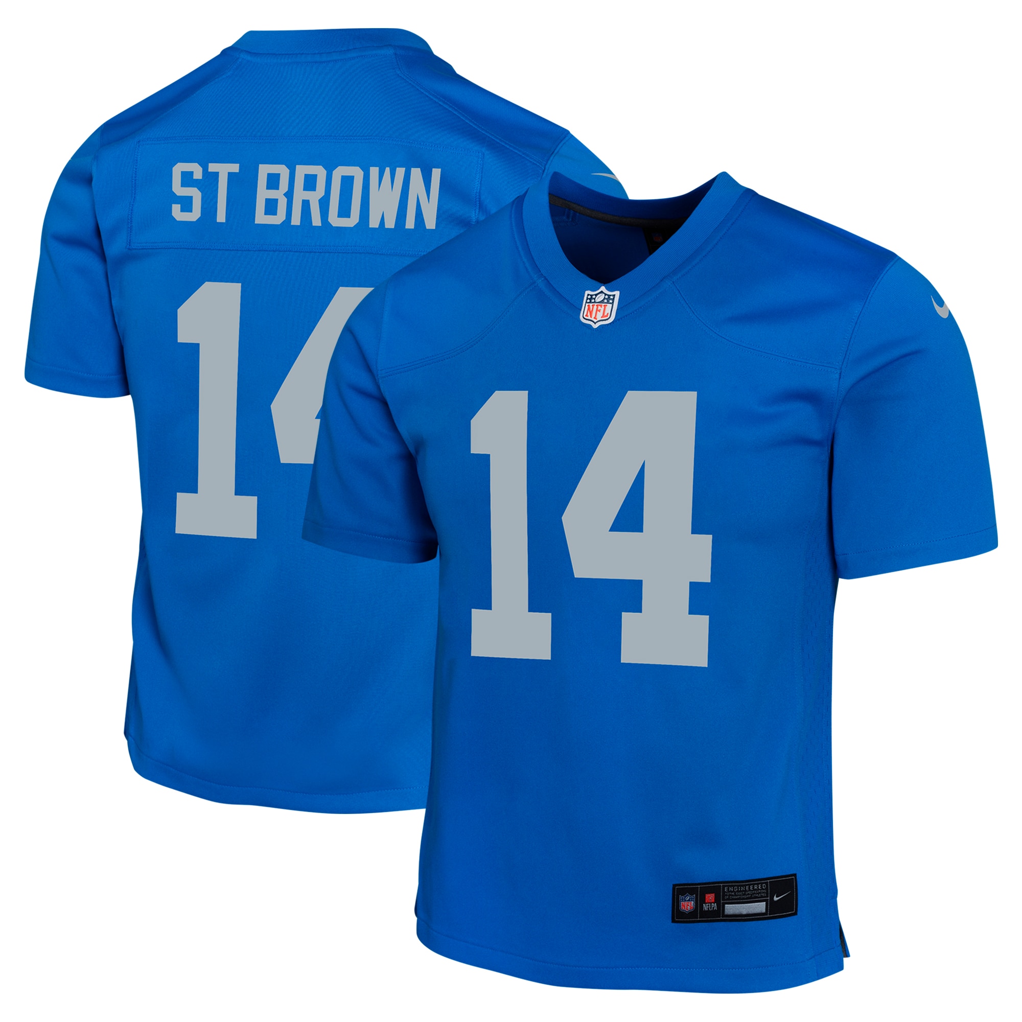 Amon-Ra St. Detroit Lions Alternate Game Jersey - Youth