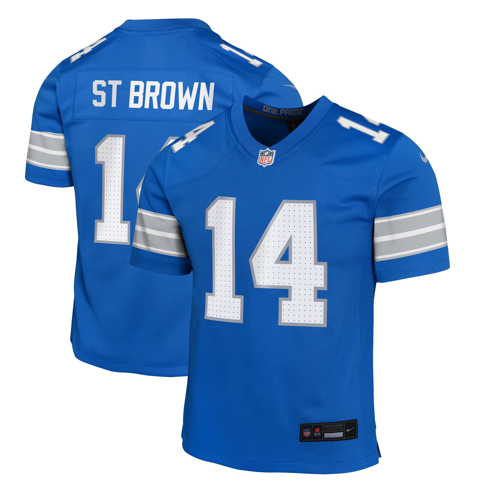 Amon-Ra St. Detroit Lions Game Jersey - Youth