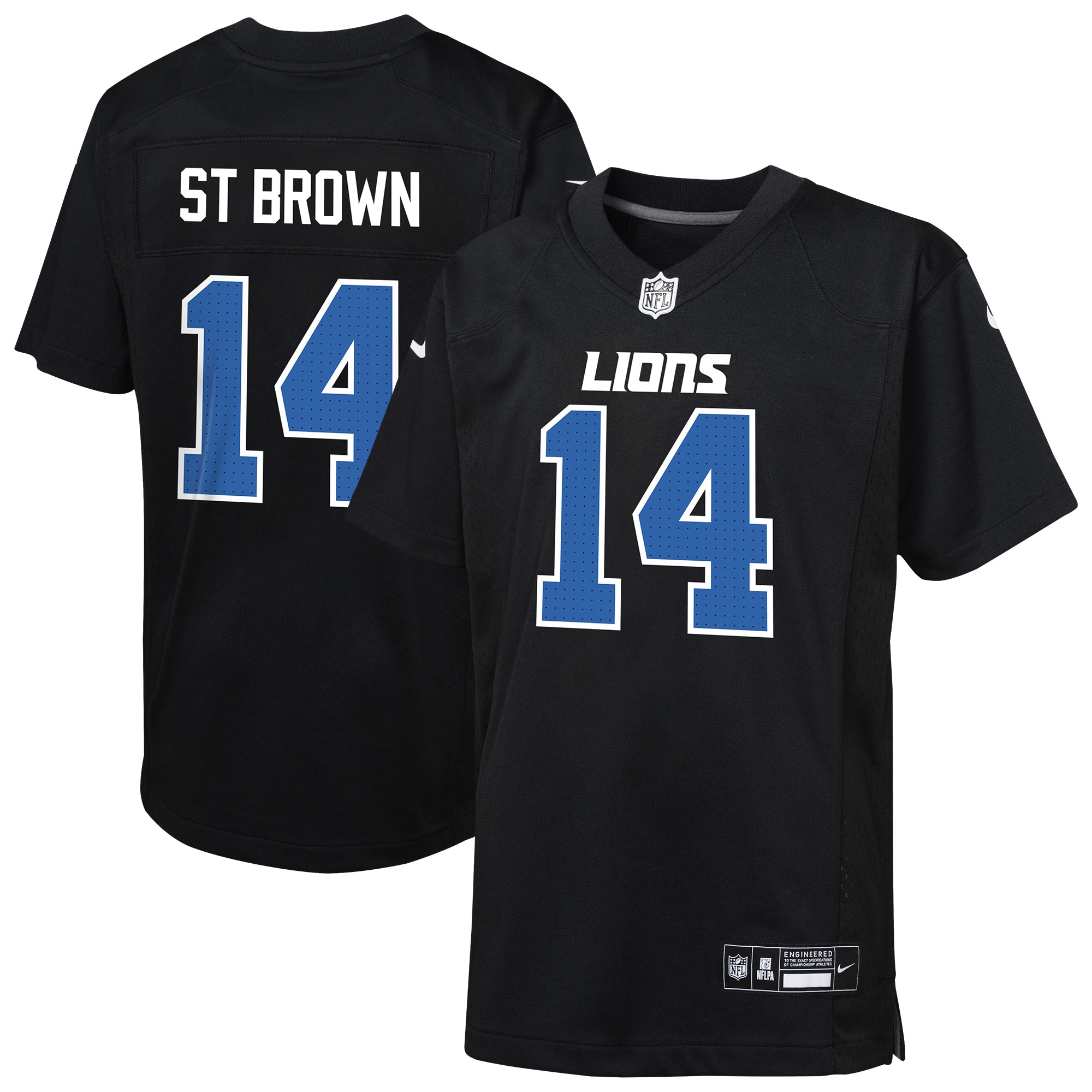 Amon-Ra St. Detroit Lions Game Jersey - Youth