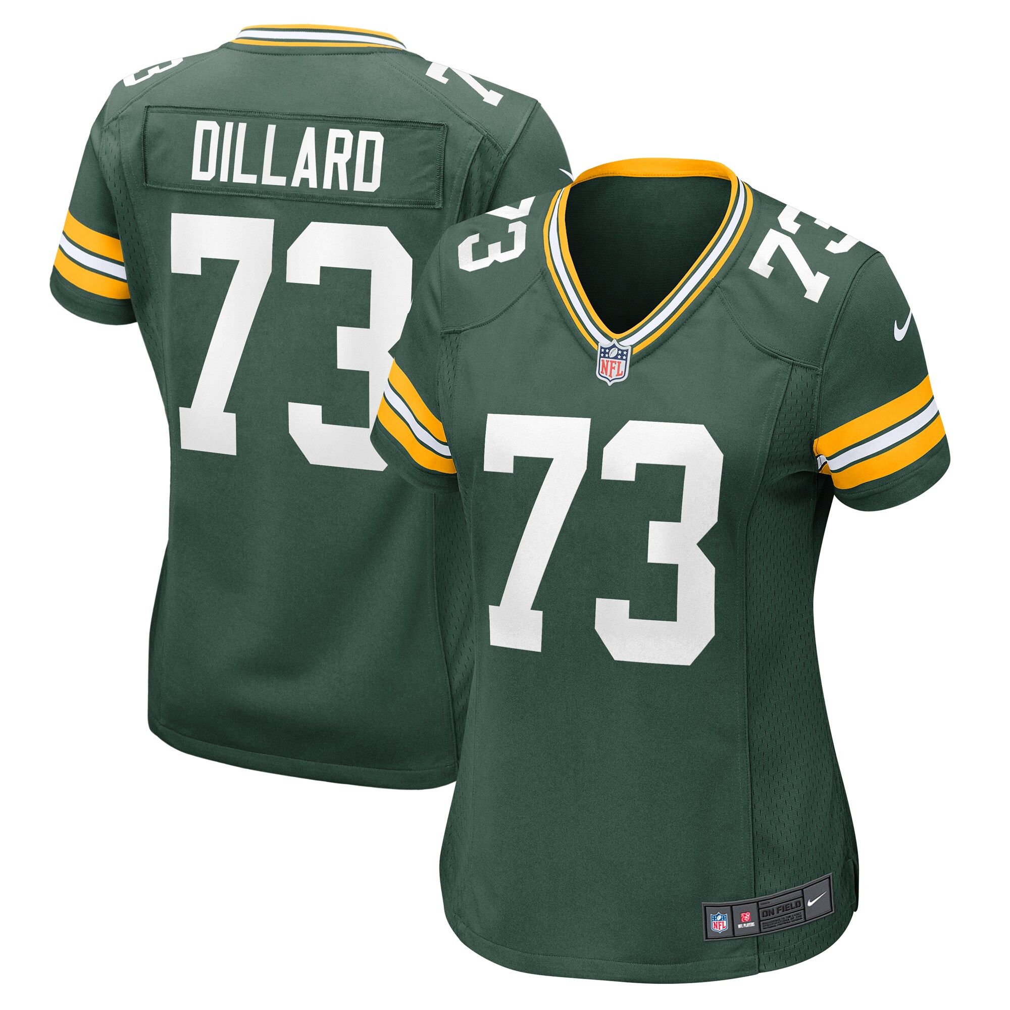 Andre Dillard Green Bay Packers Game Jersey - Women's