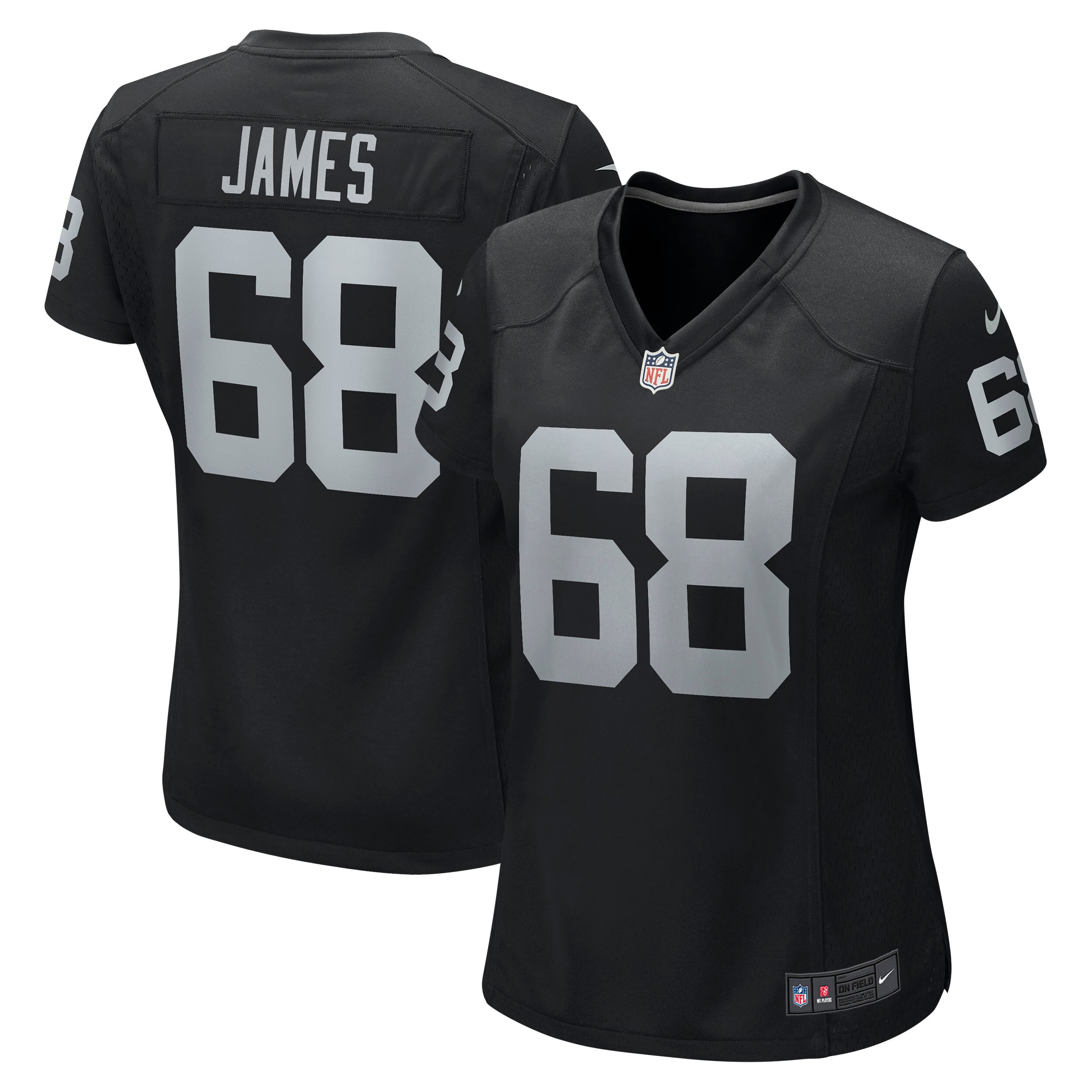 Andre James Las Vegas Raiders Game Jersey - Women's