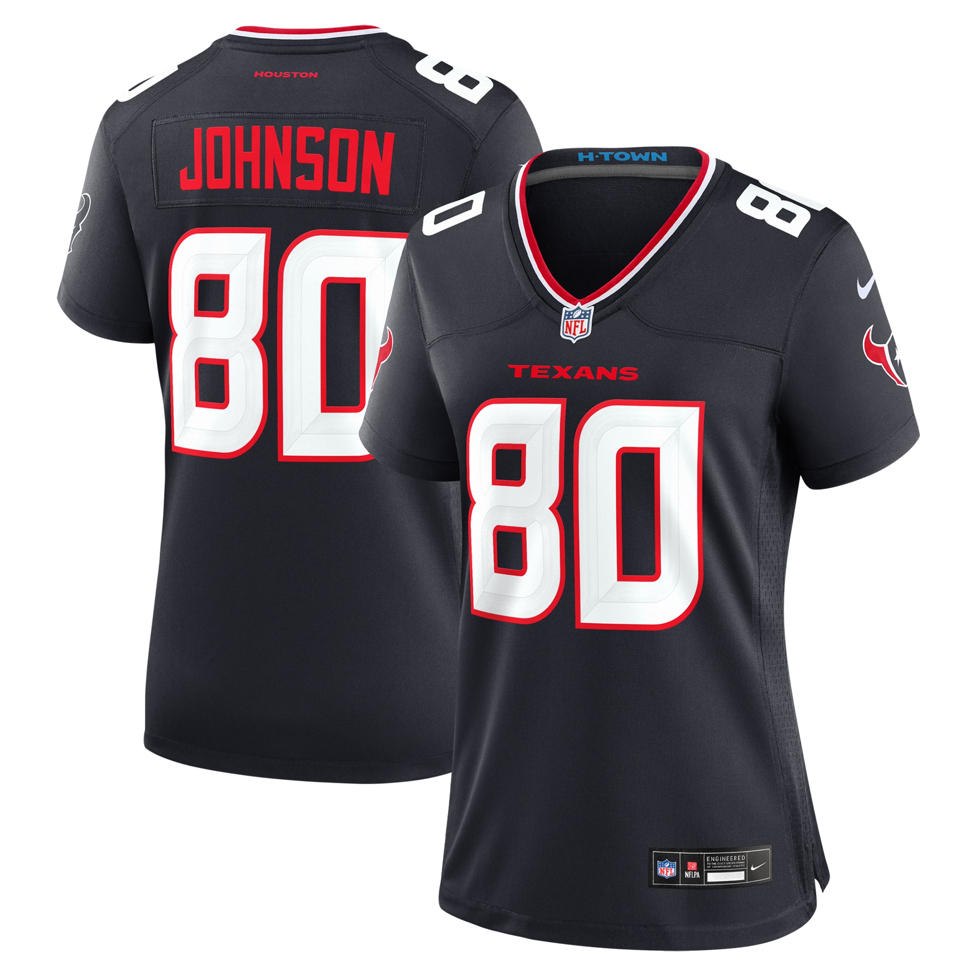 Andre Johnson Houston Texans Retired Player Game Jersey - Women's