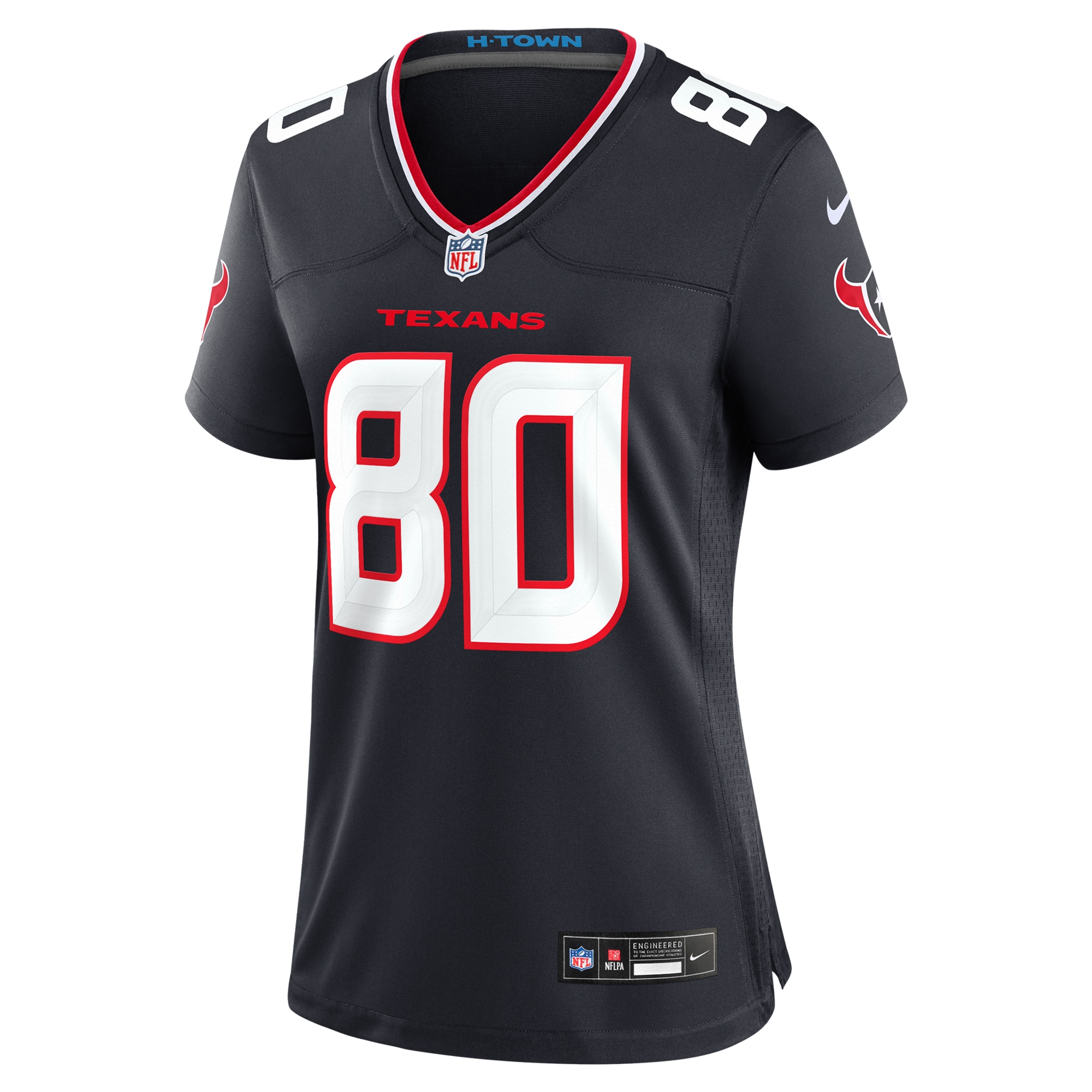 Alternative view of Andre Johnson Houston Texans Retired Player Game Jersey - Women's