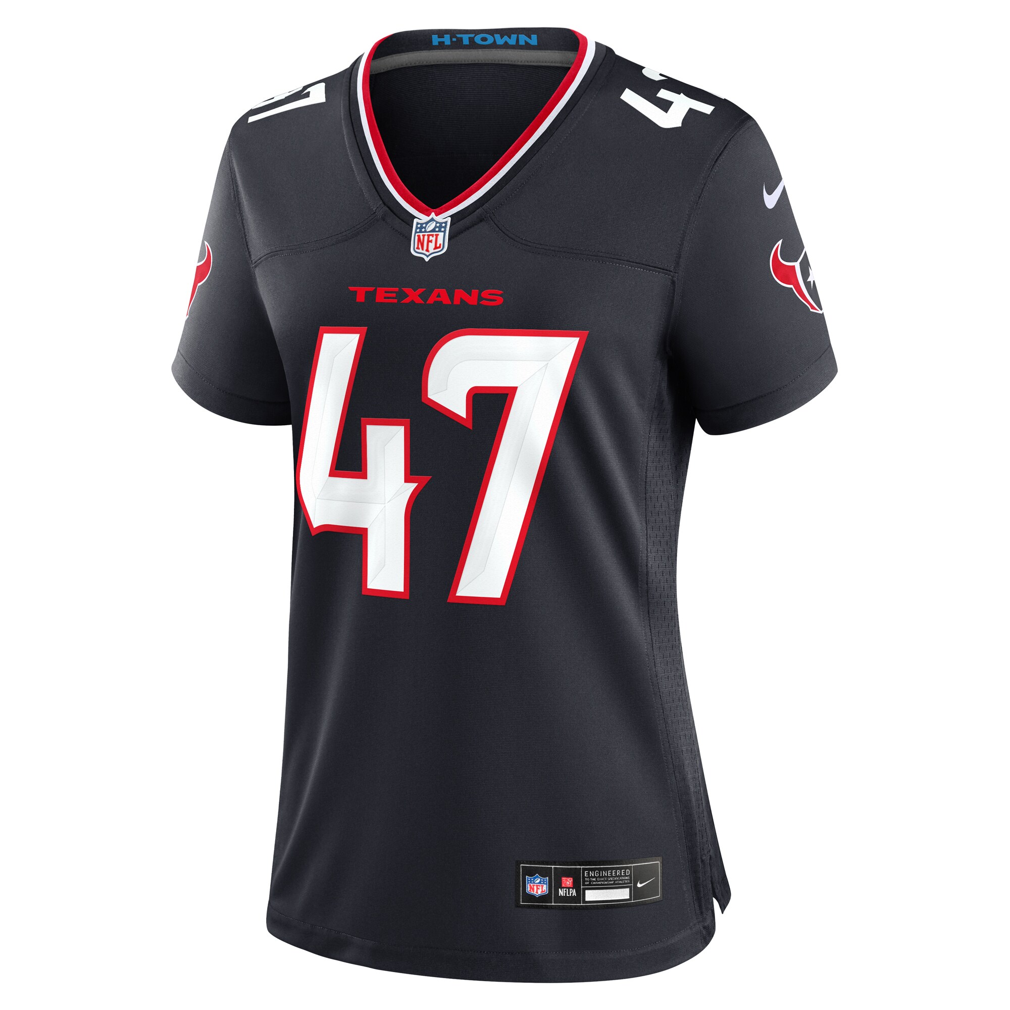 Alternative view of Andrew Beck Houston Texans Game Jersey - Women's