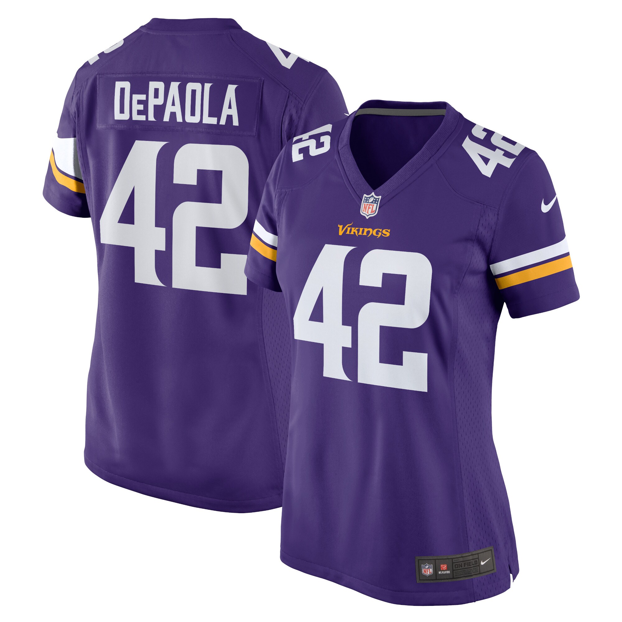 Andrew DePaola Minnesota Vikings Game Jersey - Women's