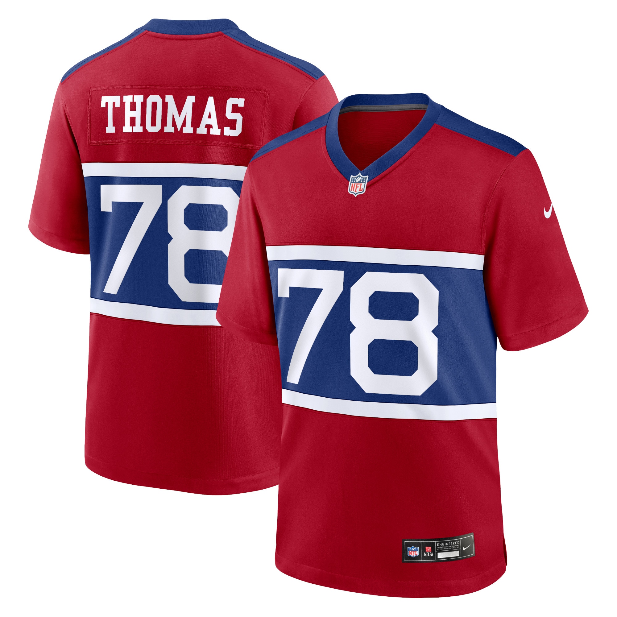 Andrew Thomas Century New York Giants Alternate Game Jersey - Men's
