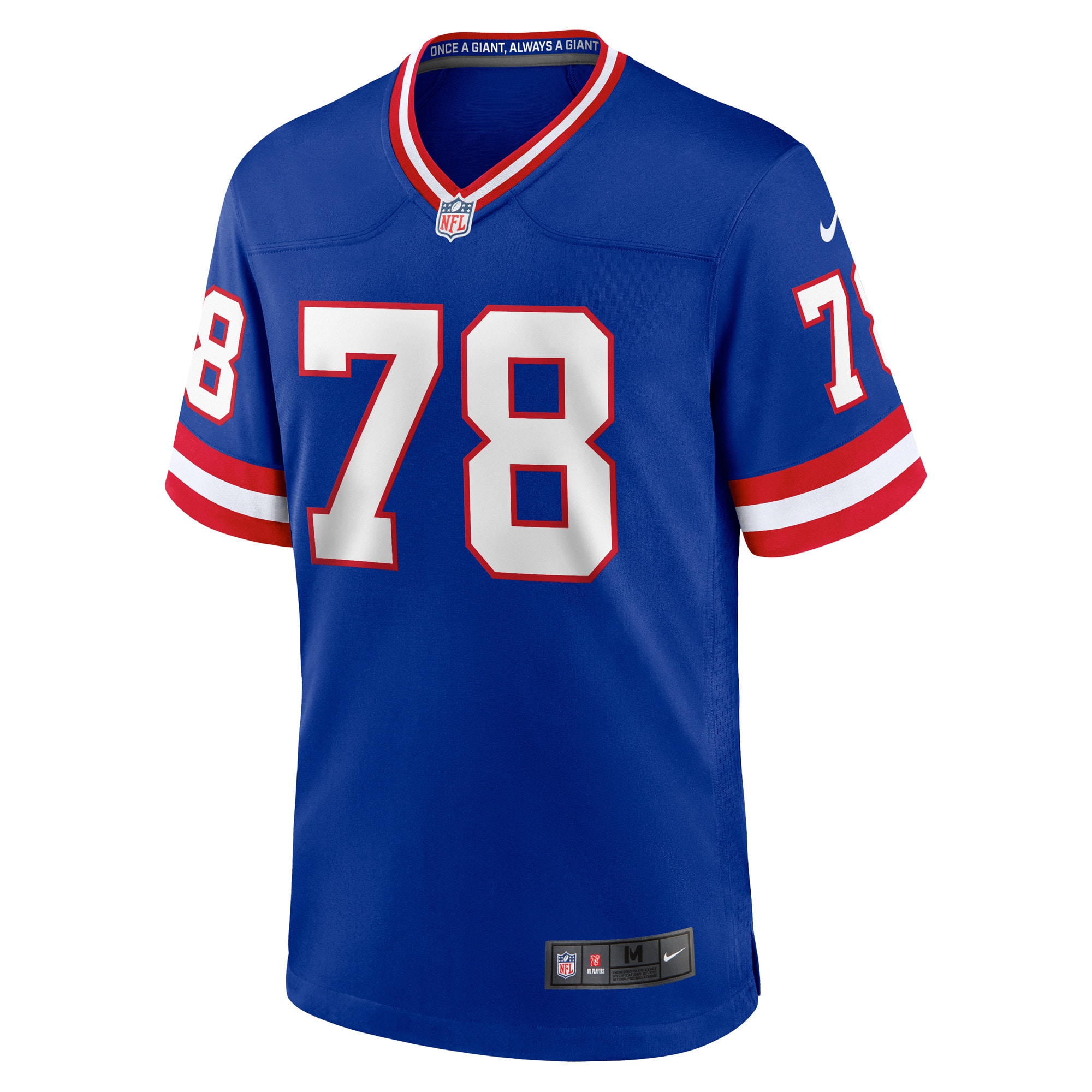 Alternative view of Andrew Thomas New York Giants Classic Game Jersey - Men's