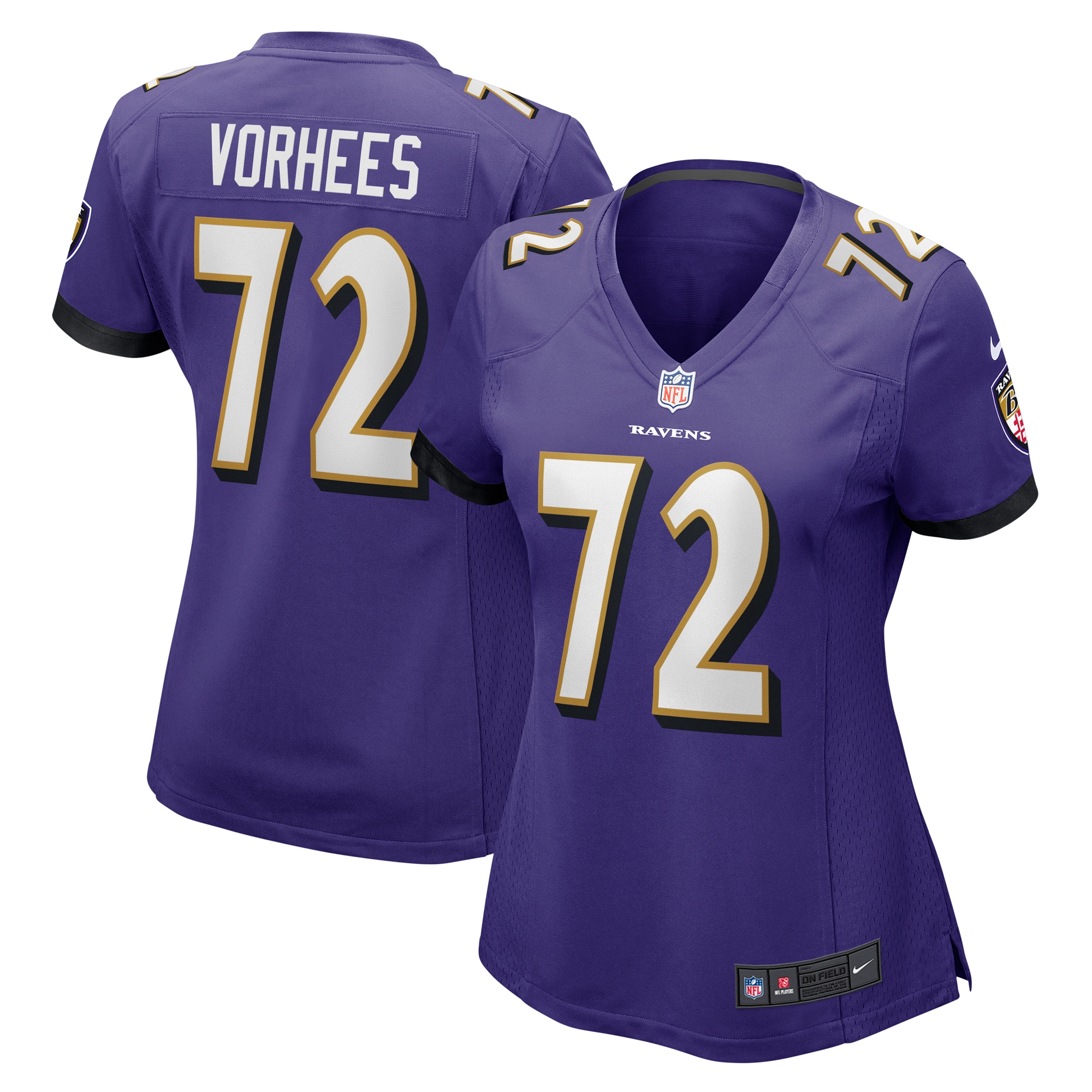 Andrew Vorhees Baltimore Ravens Game Jersey - Women's
