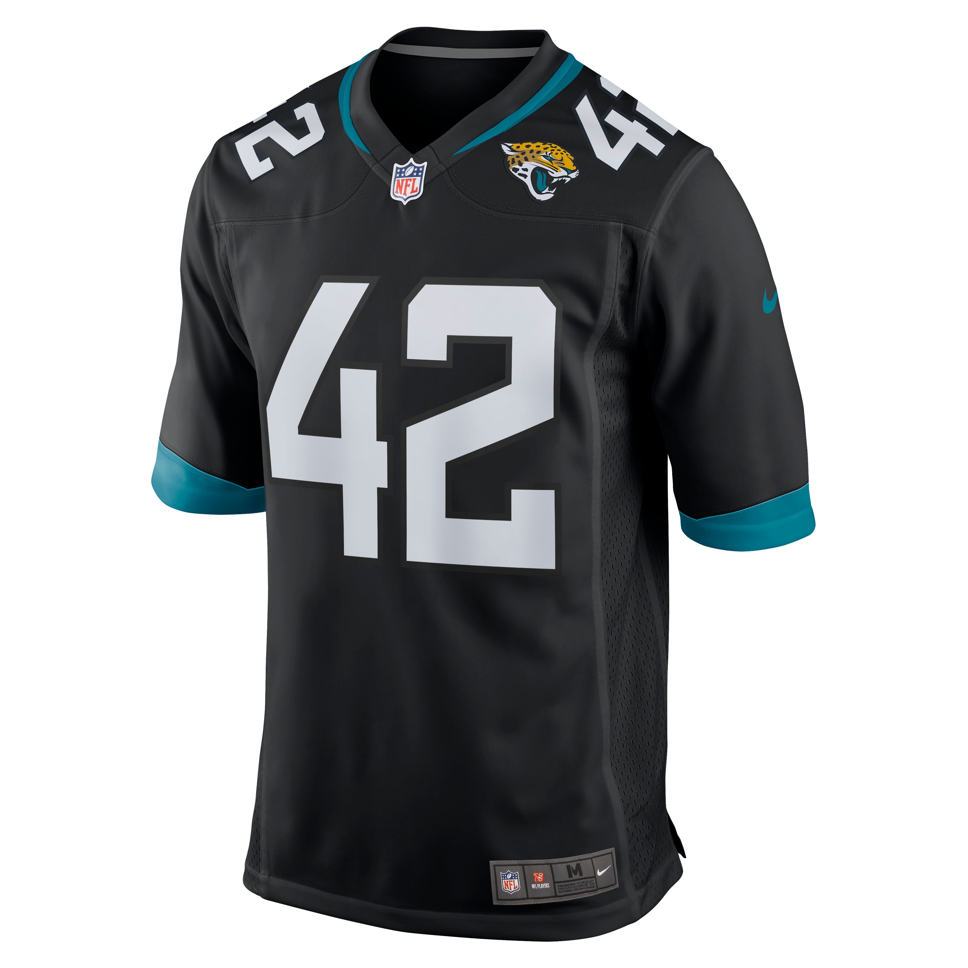 Alternative view of Andrew Wingard Jacksonville Jaguars Game Jersey - Men's