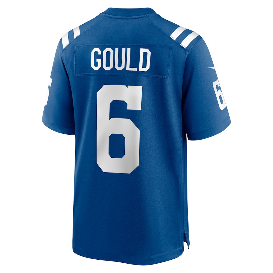 Anthony Gould #6 Indianapolis Colts Game Jersey - Men's | Royal - Image 3