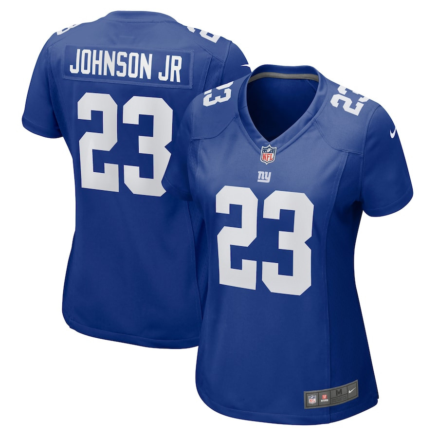 Anthony Johnson Jr. #23 New York Giants Game Jersey - Women's | Royal