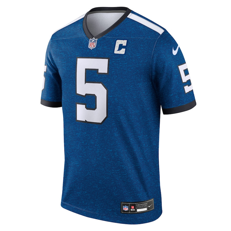 Alternative view of Anthony Richardson #5 Indianapolis Colts Alternate Legend Jersey - Men's | Royal