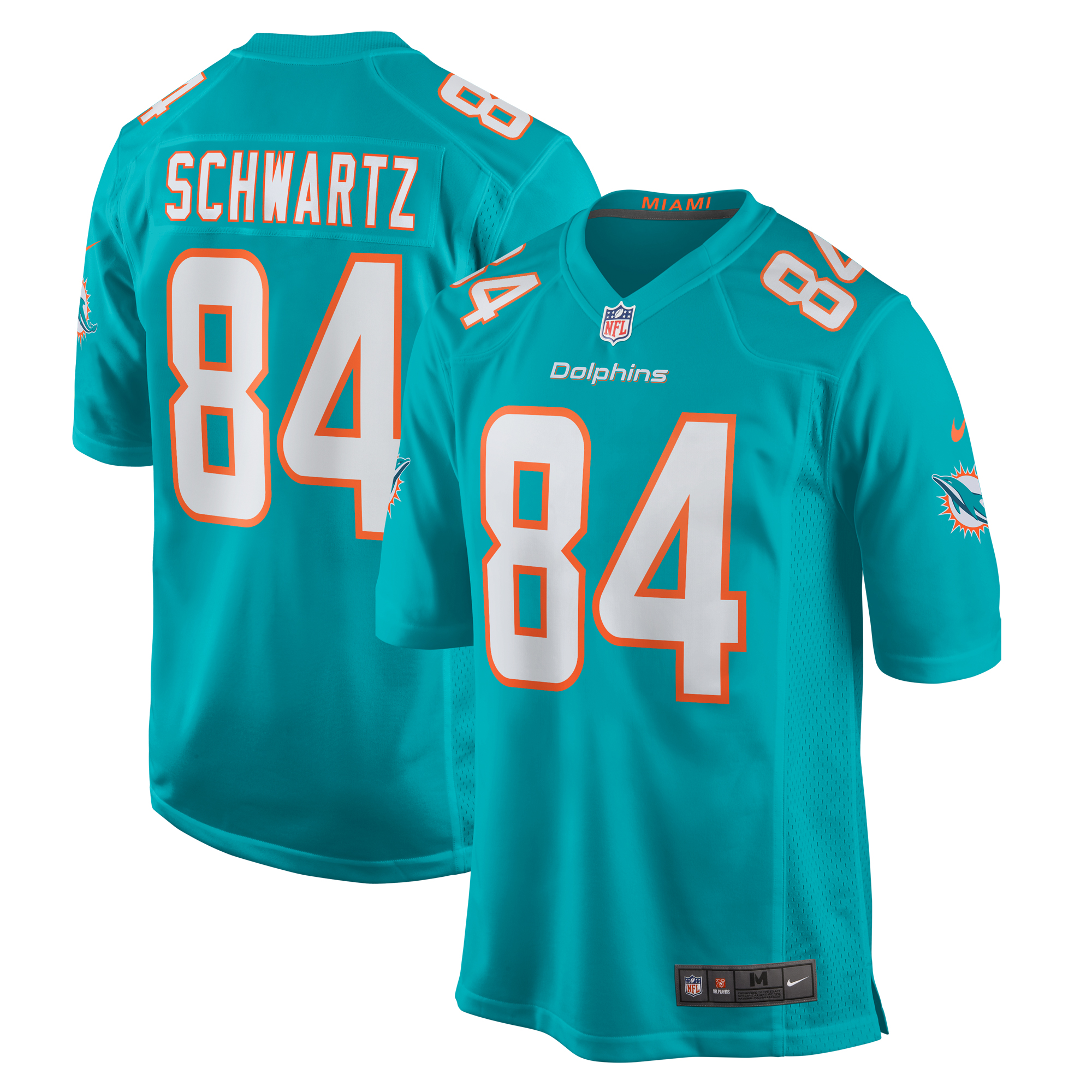 Anthony Schwartz Miami Dolphins Game Jersey - Men's