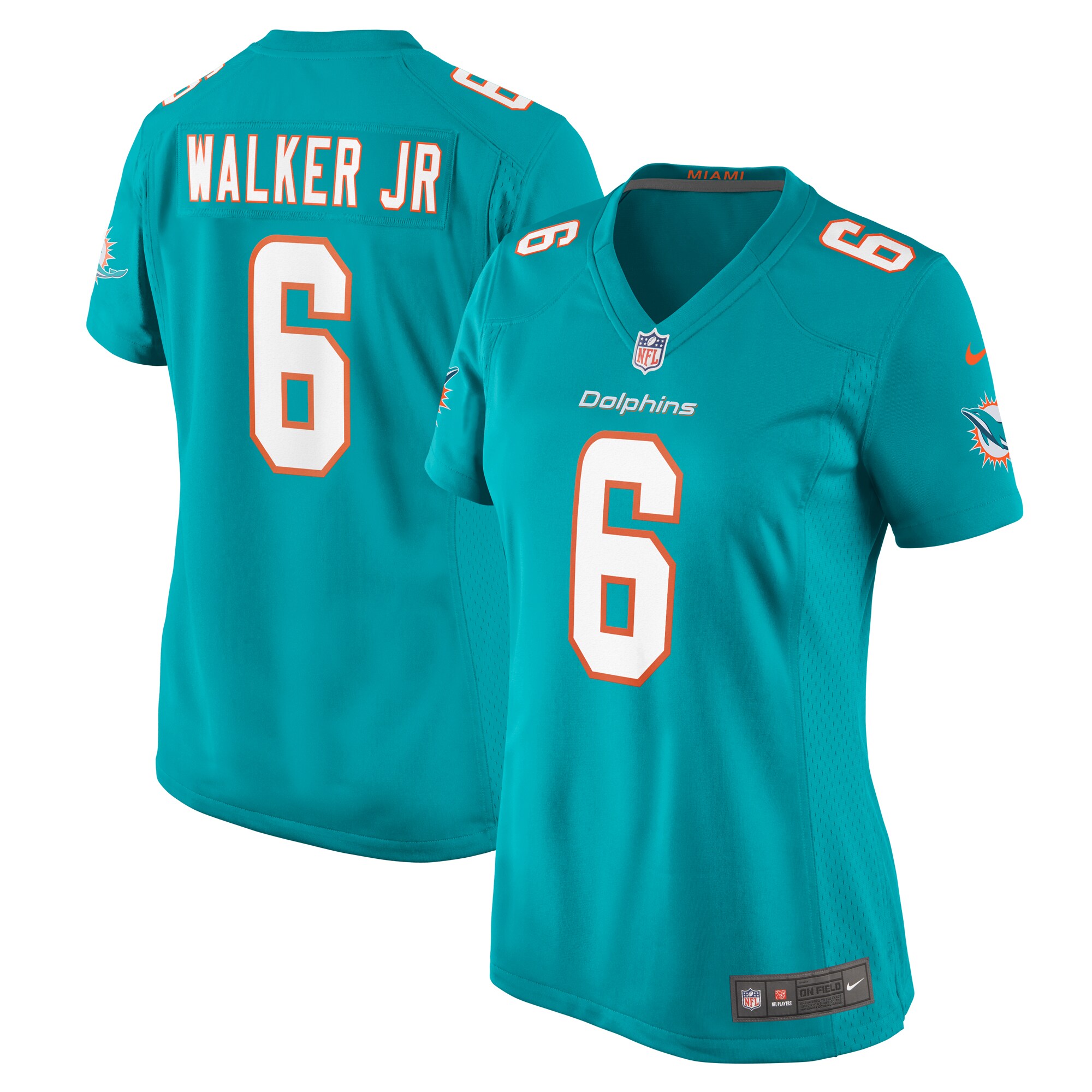 Anthony Walker Jr. Miami Dolphins Game Jersey - Women's