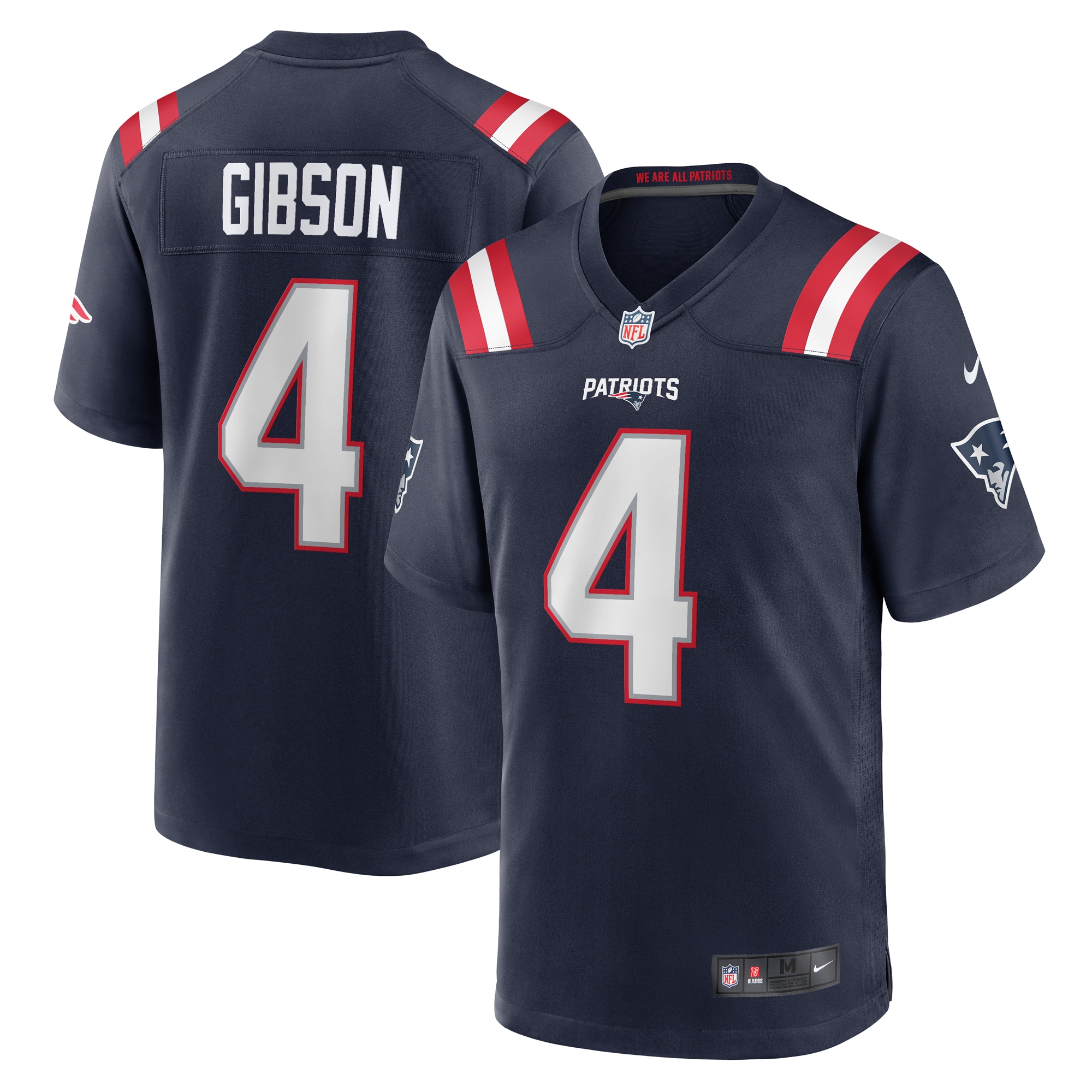 Antonio Gibson New England Patriots Game Jersey - Men's