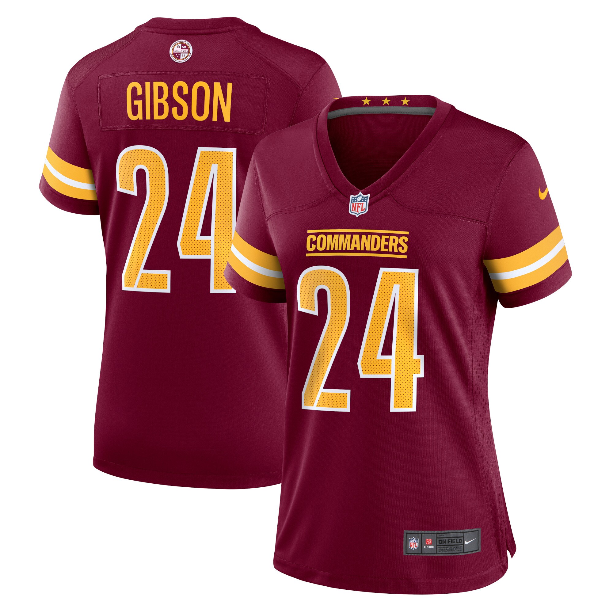 Antonio Gibson Washington Commanders Game Jersey - Women's