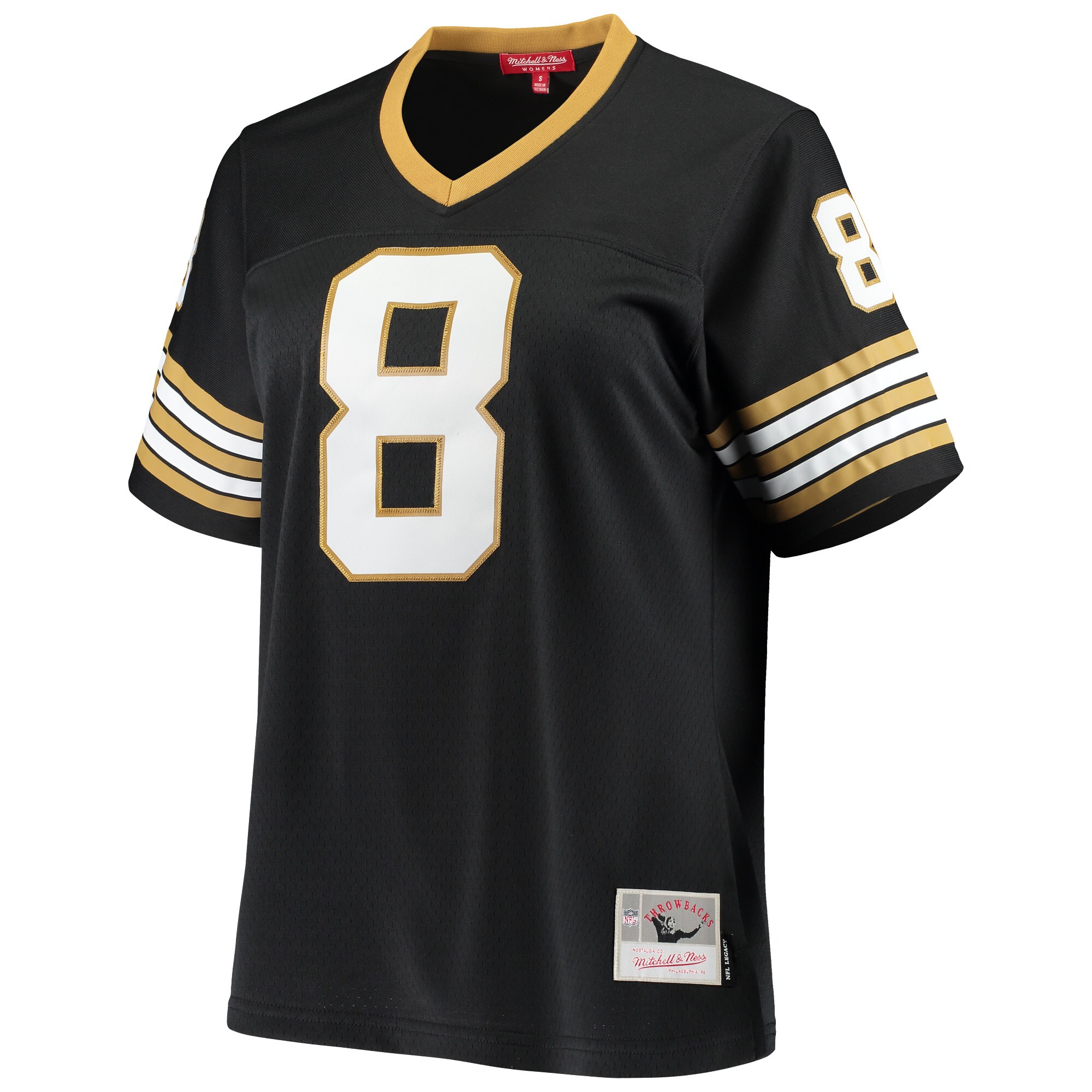 Alternative view of Archie Manning Mitchell & Ness New Orleans Saints Game Jersey - Women's