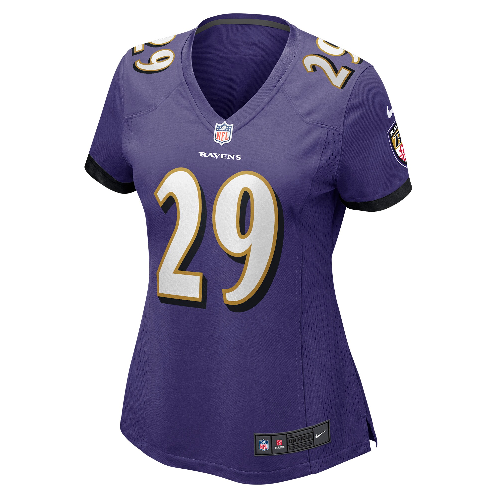 Alternative view of Ar'Darius Washington Baltimore Ravens Game Jersey - Women's