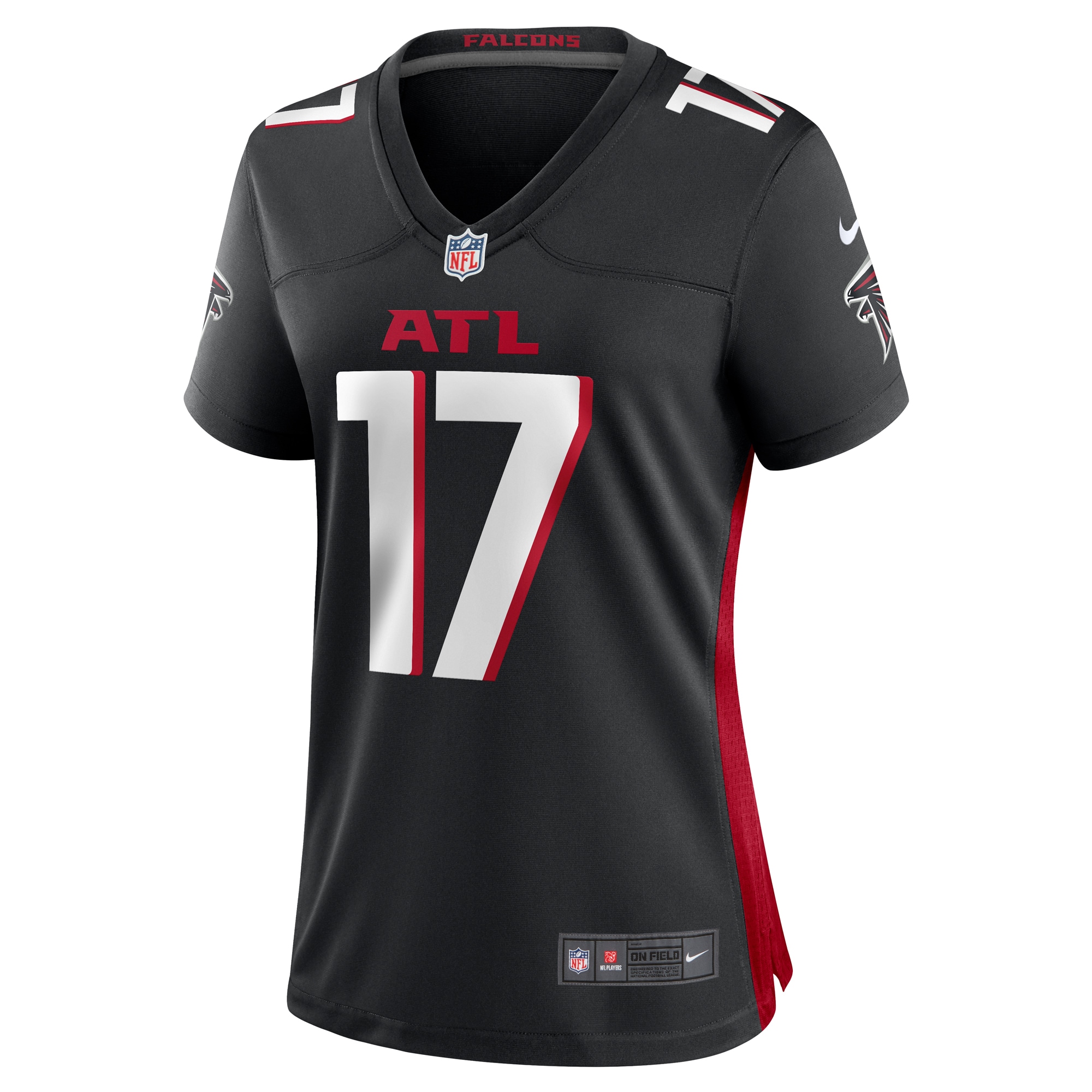 Alternative view of Arnold Ebiketie Atlanta Falcons Game Jersey - Women's