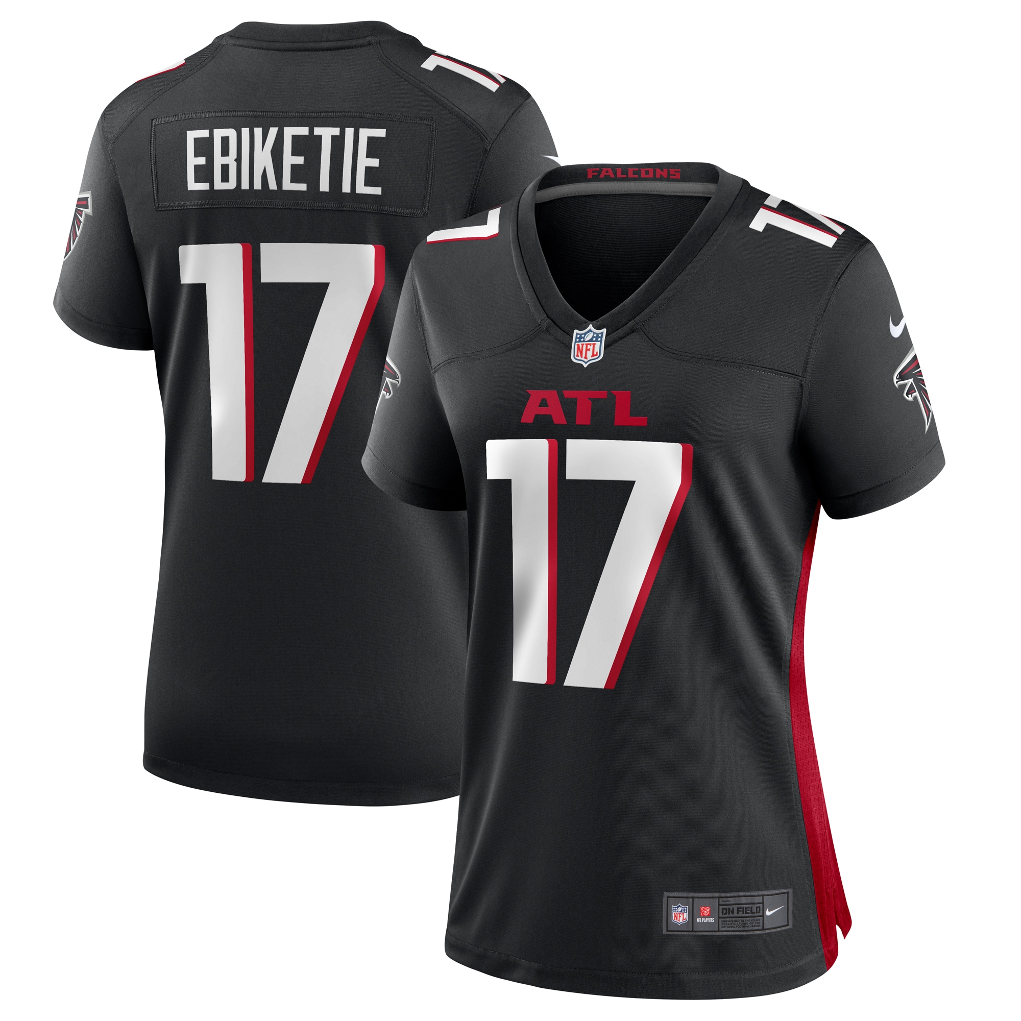 Arnold Ebiketie Atlanta Falcons Game Jersey - Women's