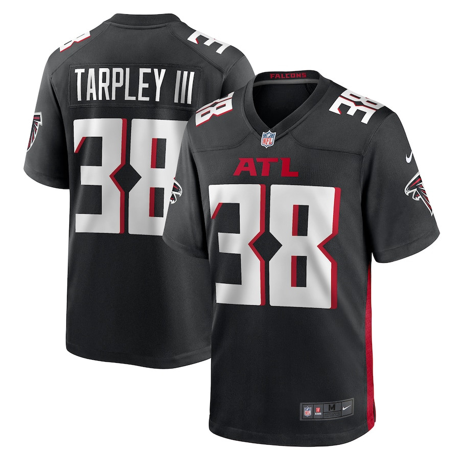 Arnold Tarpley III #38 Atlanta Falcons Game Jersey - Men's | Black