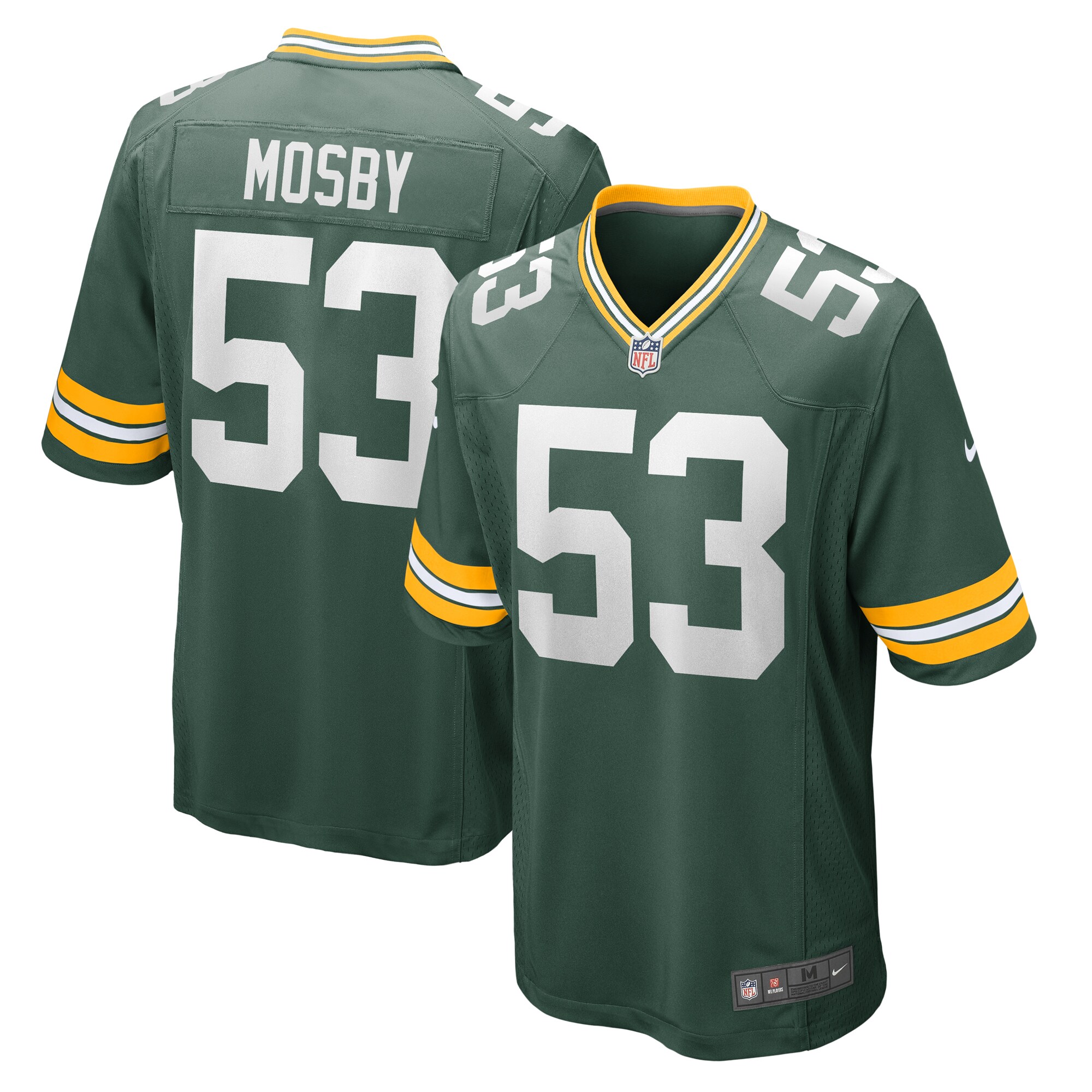 Arron Mosby Green Bay Packers Game Jersey - Men's