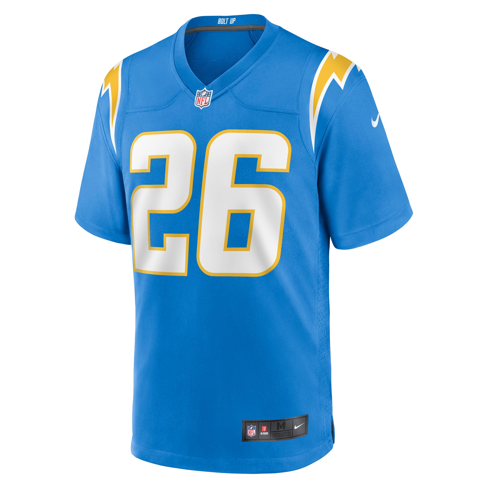 Alternative view of Asante Samuel Jr. Los Angeles Chargers Game Jersey - Men's