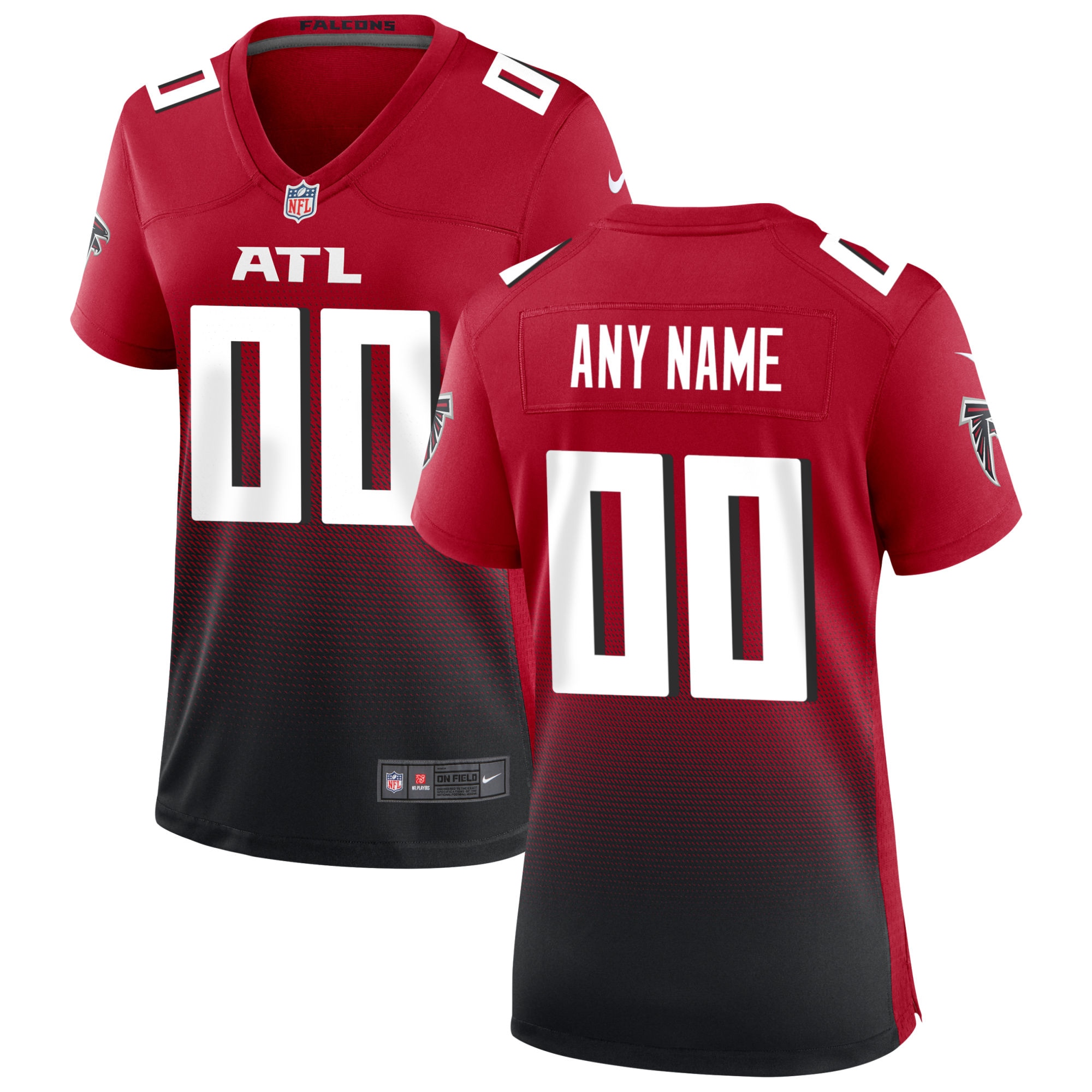 Atlanta Falcons Alternate Game Jersey - Women's