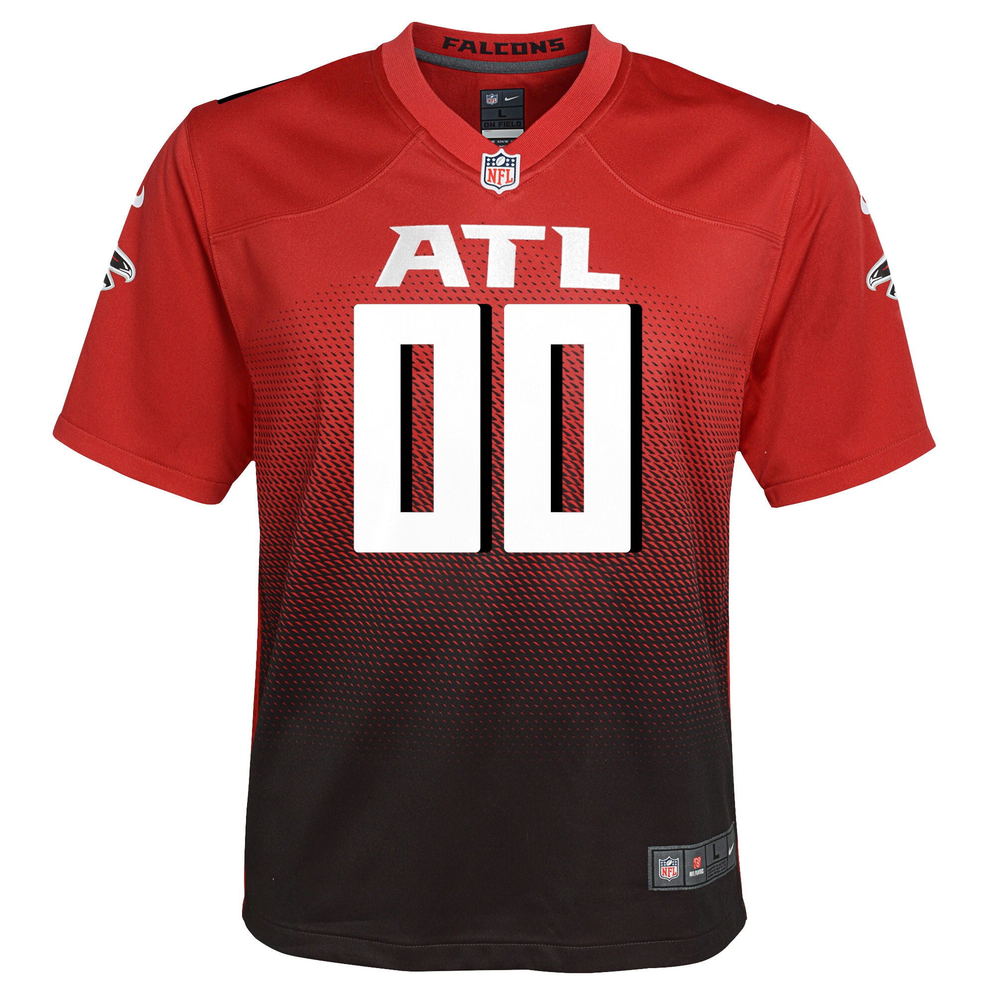 Alternative view of Atlanta Falcons Alternate Game Jersey - Youth