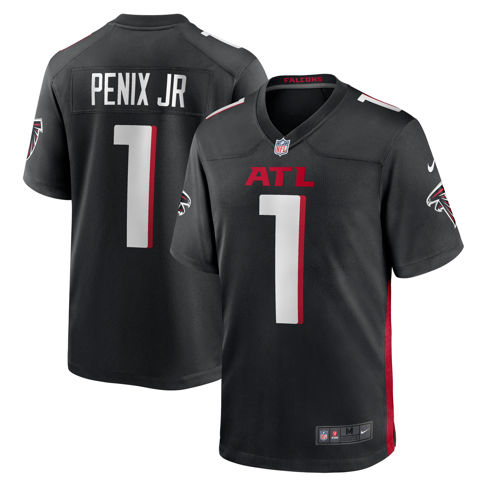 Atlanta Falcons Game Jersey - Men's | Black