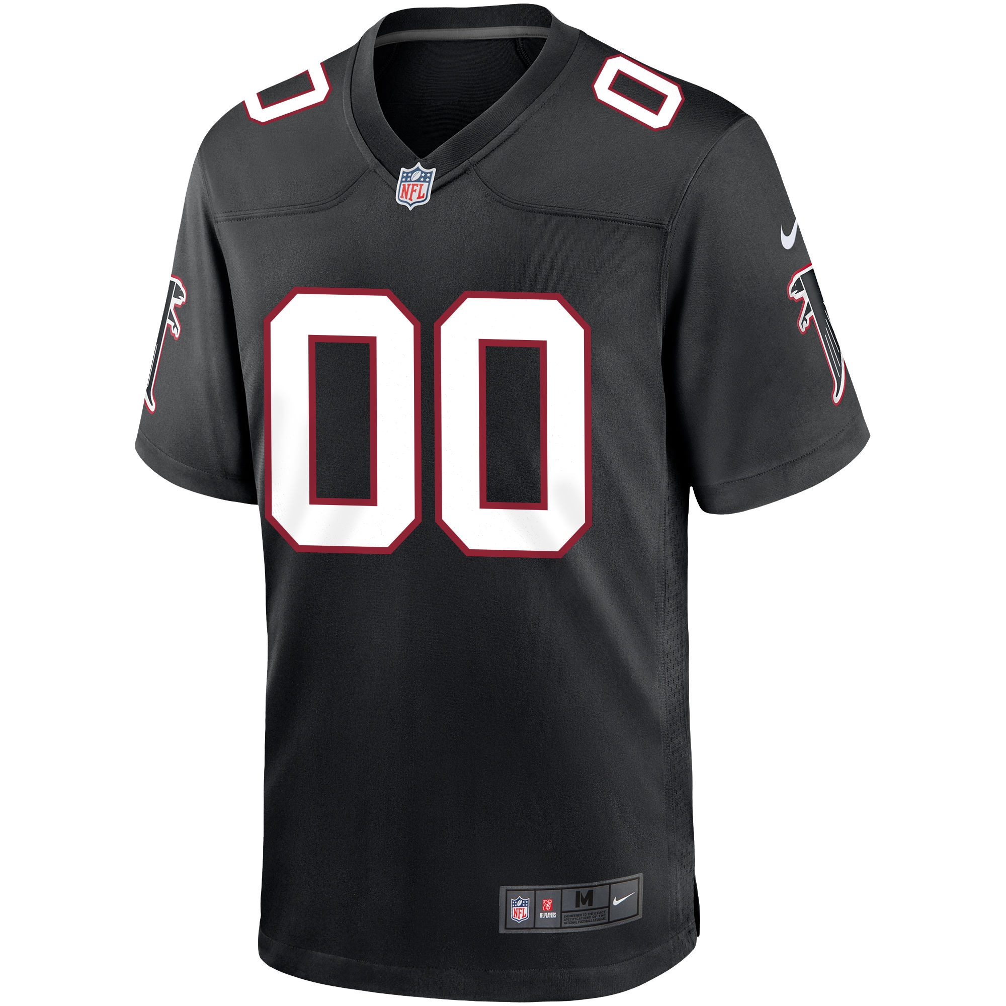 Alternative view of Atlanta Falcons Throwback Game Jersey - Men's