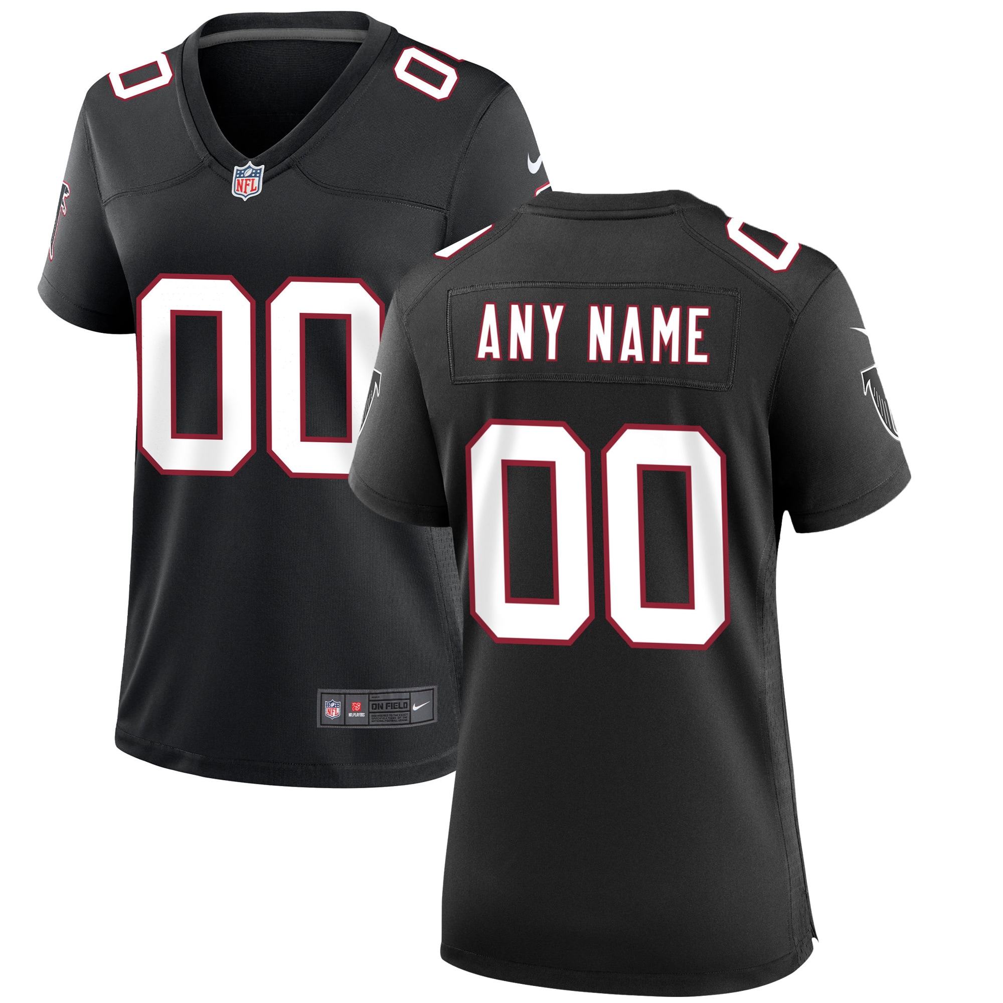 Atlanta Falcons Throwback Game Jersey - Women's