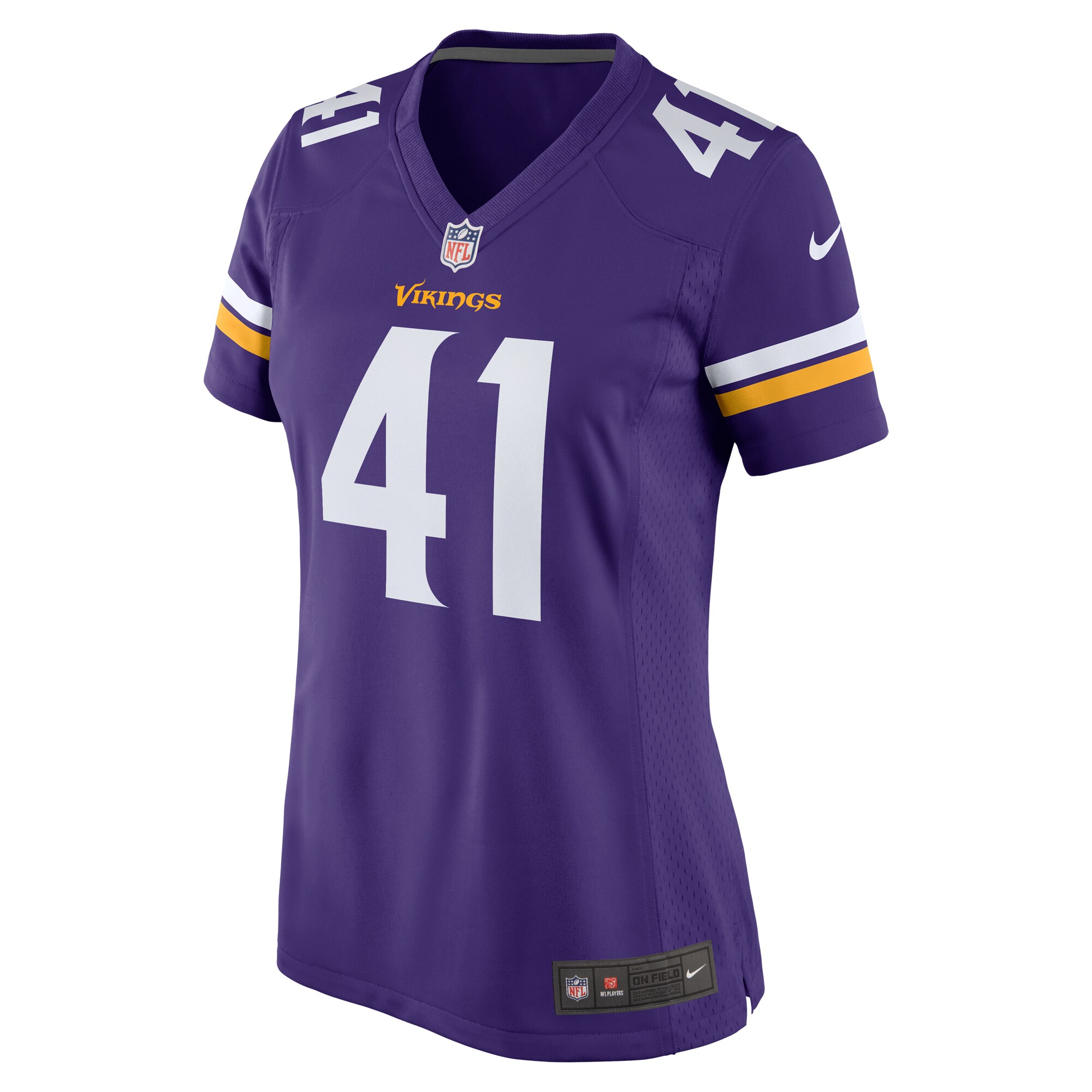 Alternative view of Austin Bryant Minnesota Vikings Game Jersey - Women's