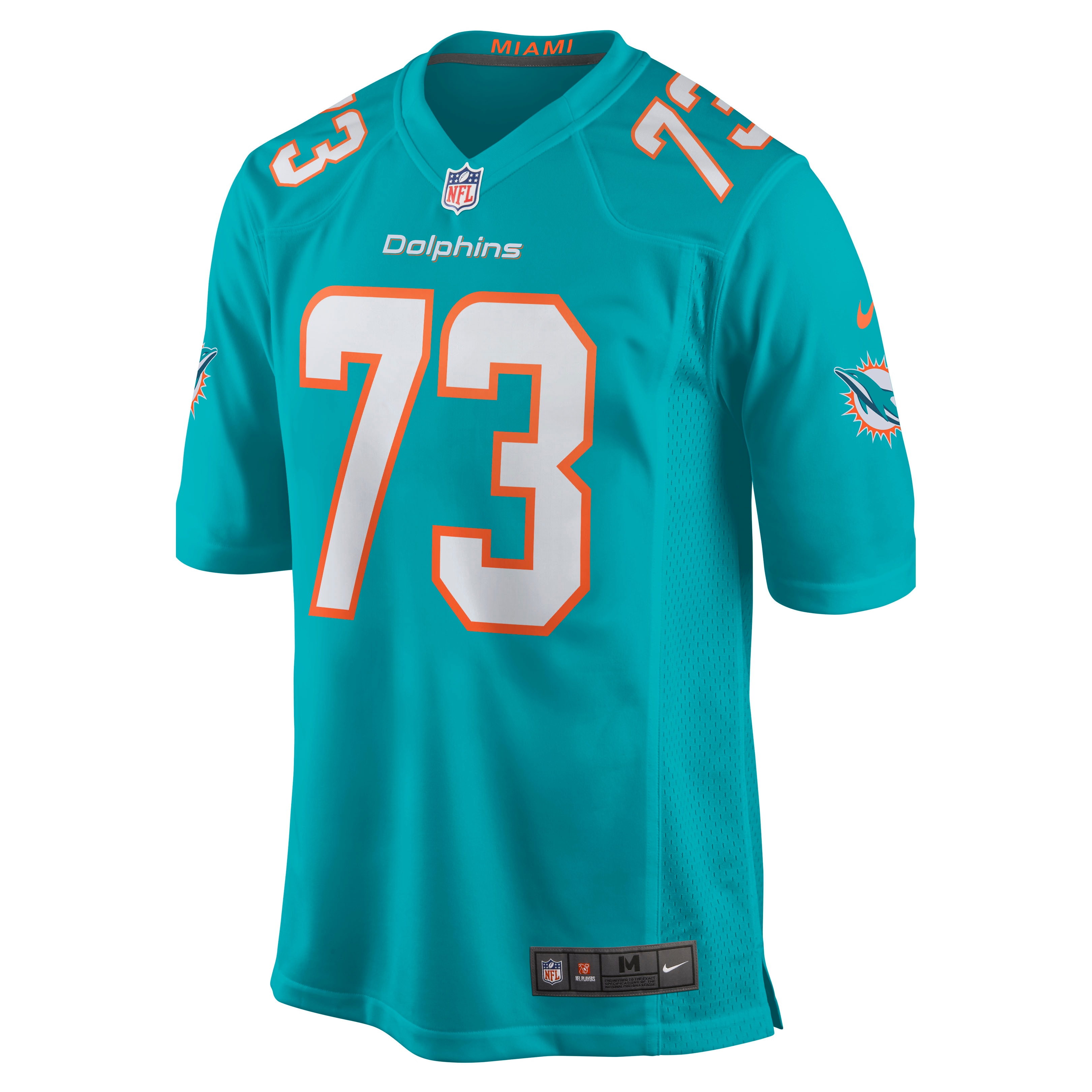Alternative view of Austin Jackson Miami Dolphins Game Jersey - Men's