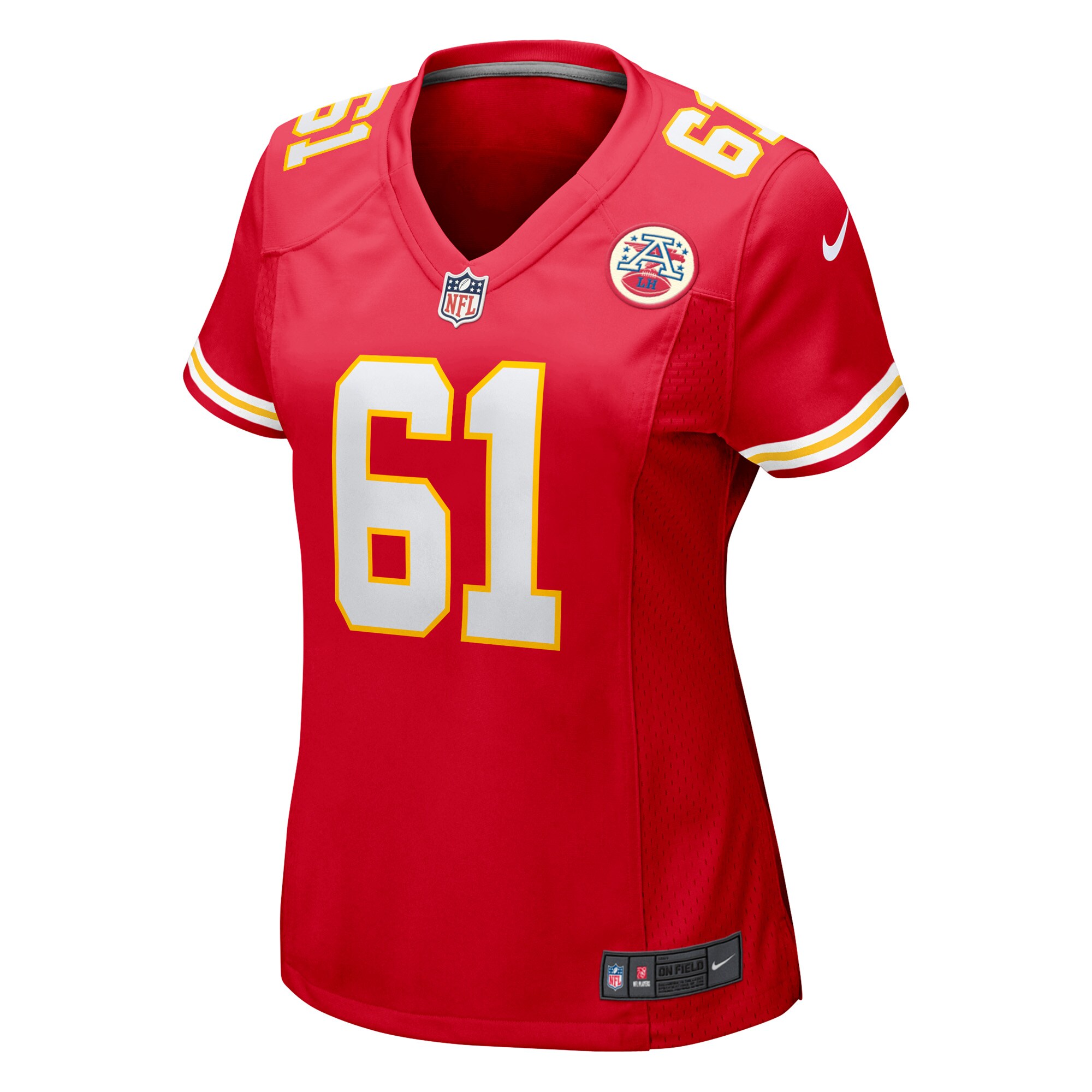 Alternative view of Austin Reiter Kansas City Chiefs Game Jersey - Women's