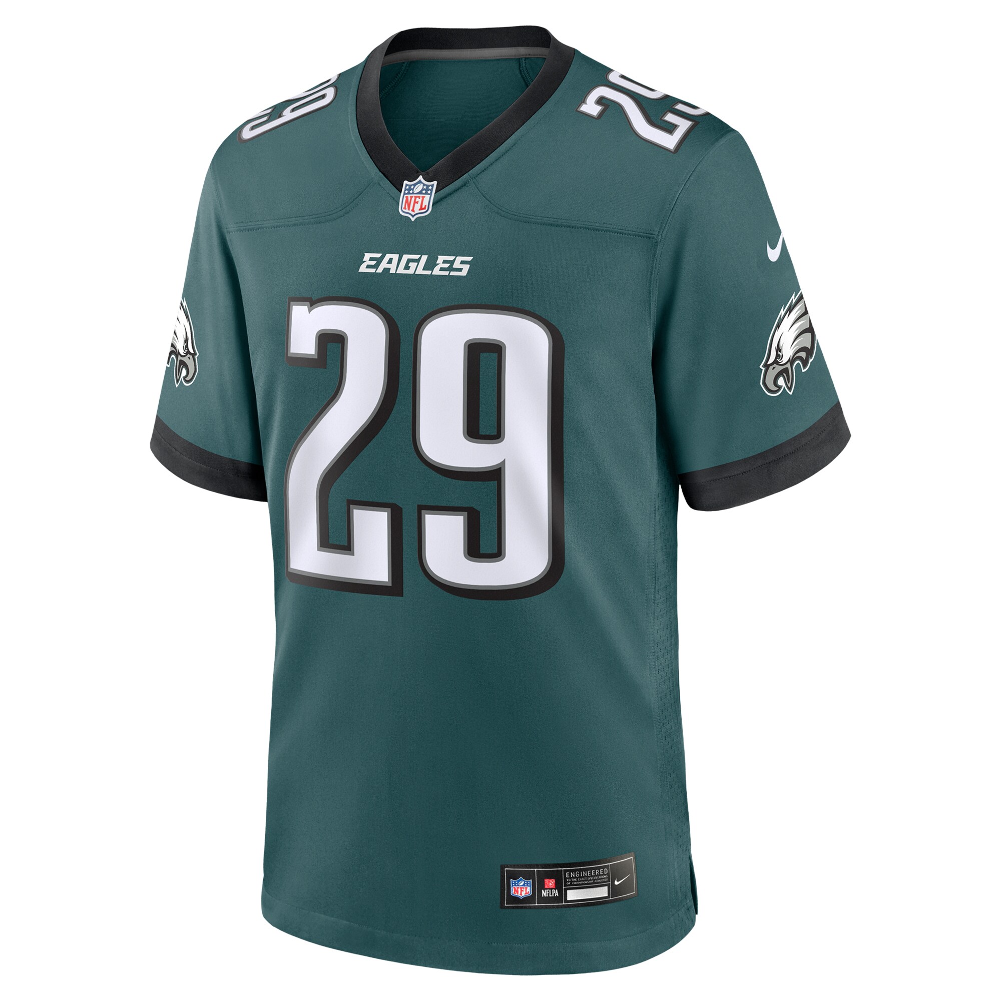 Alternative view of Avonte Maddox Philadelphia Eagles Game Jersey - Men's
