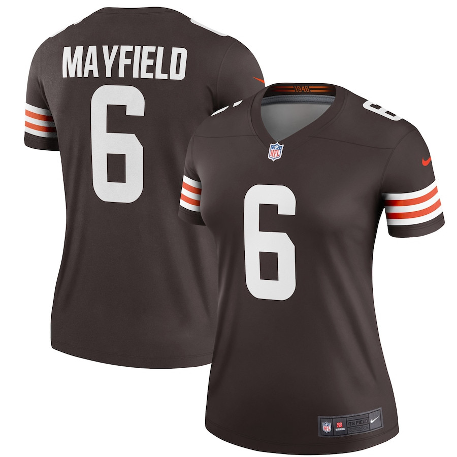 Baker Mayfield #6 Cleveland Browns Legend Jersey - Women's | Brown