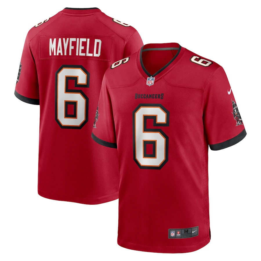 Baker Mayfield #6 Tampa Bay Buccaneers Game Jersey - Men's | Red