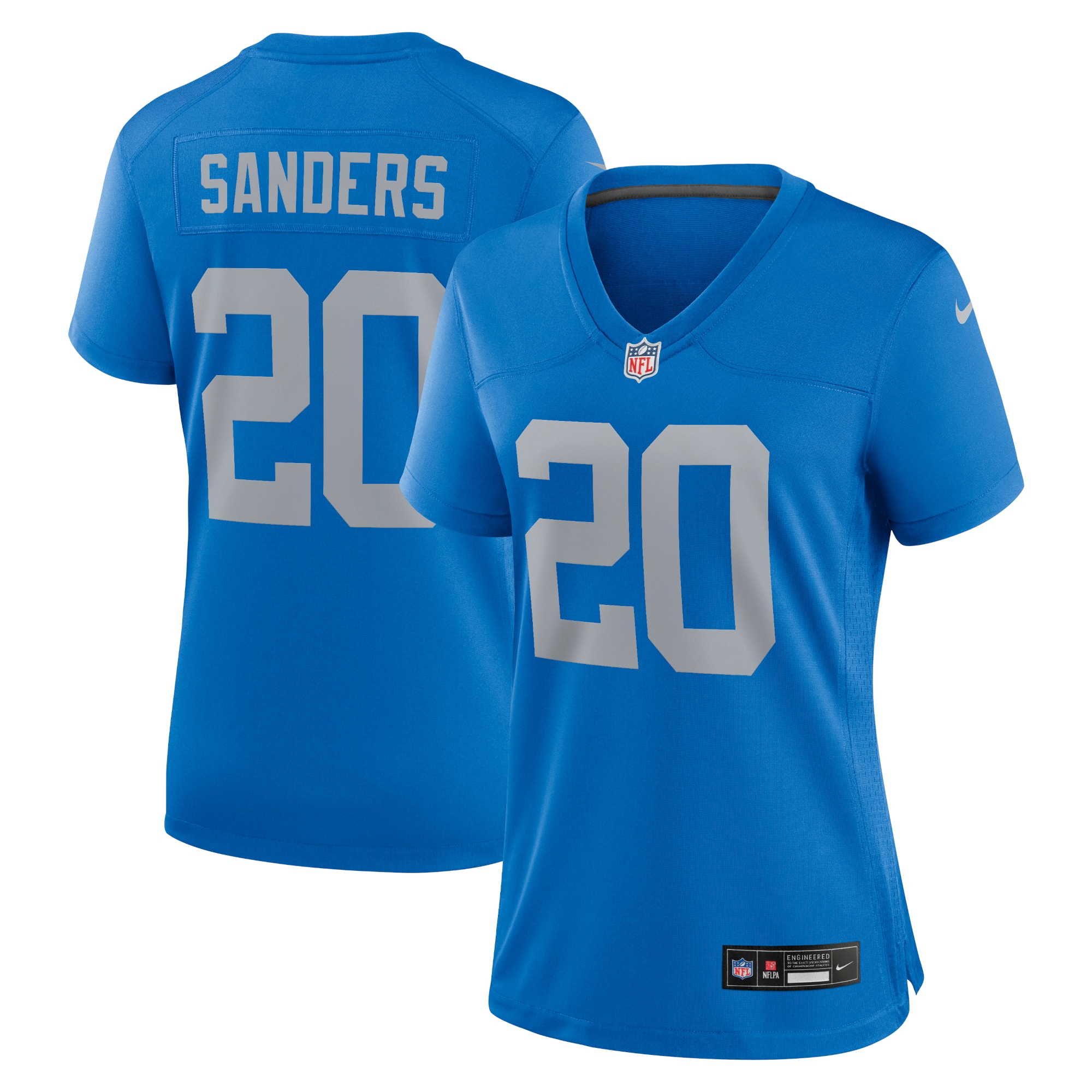Barry Sanders Detroit Lions Alternate Game Jersey - Women's