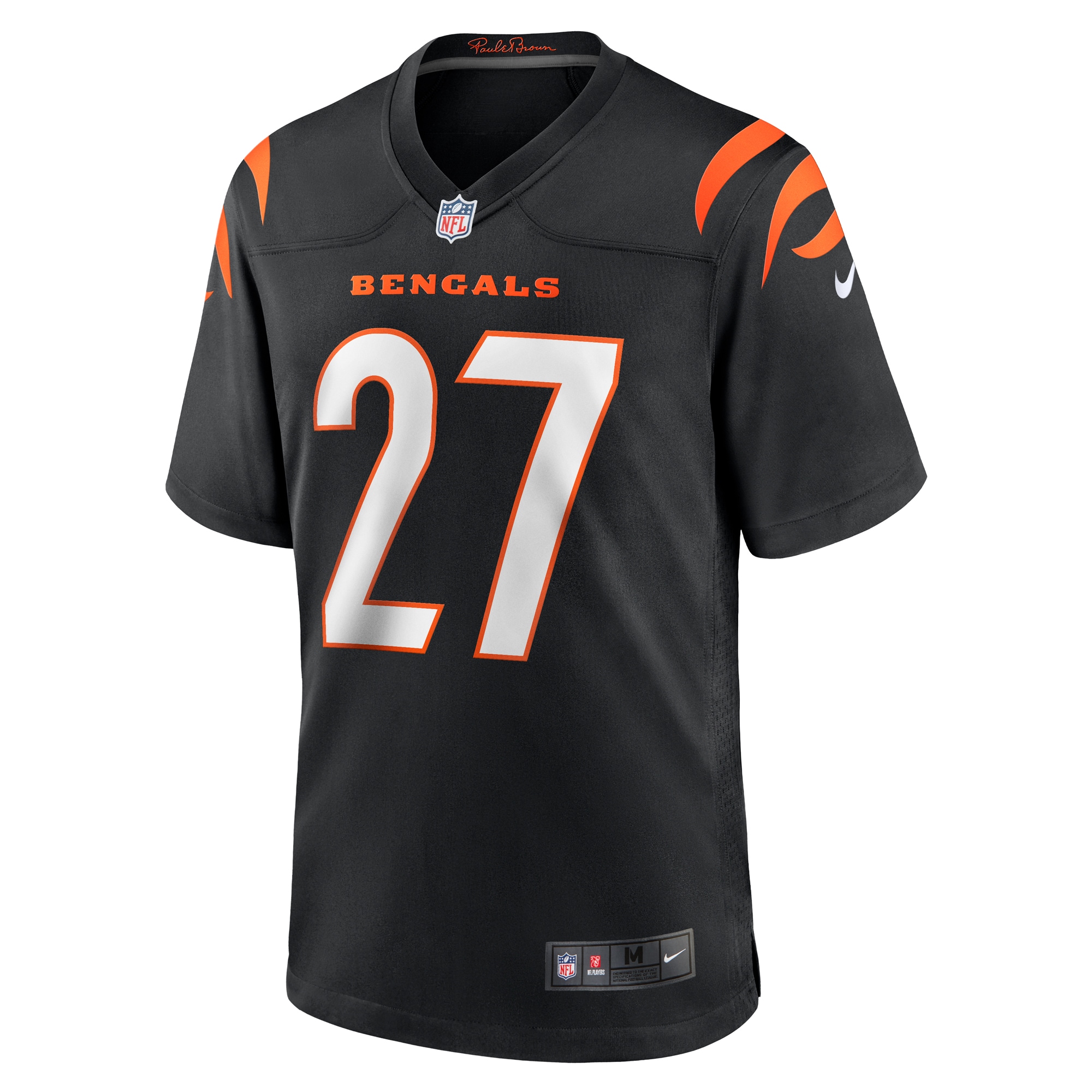 Alternative view of Battle Cincinnati Bengals Game Jersey - Men's