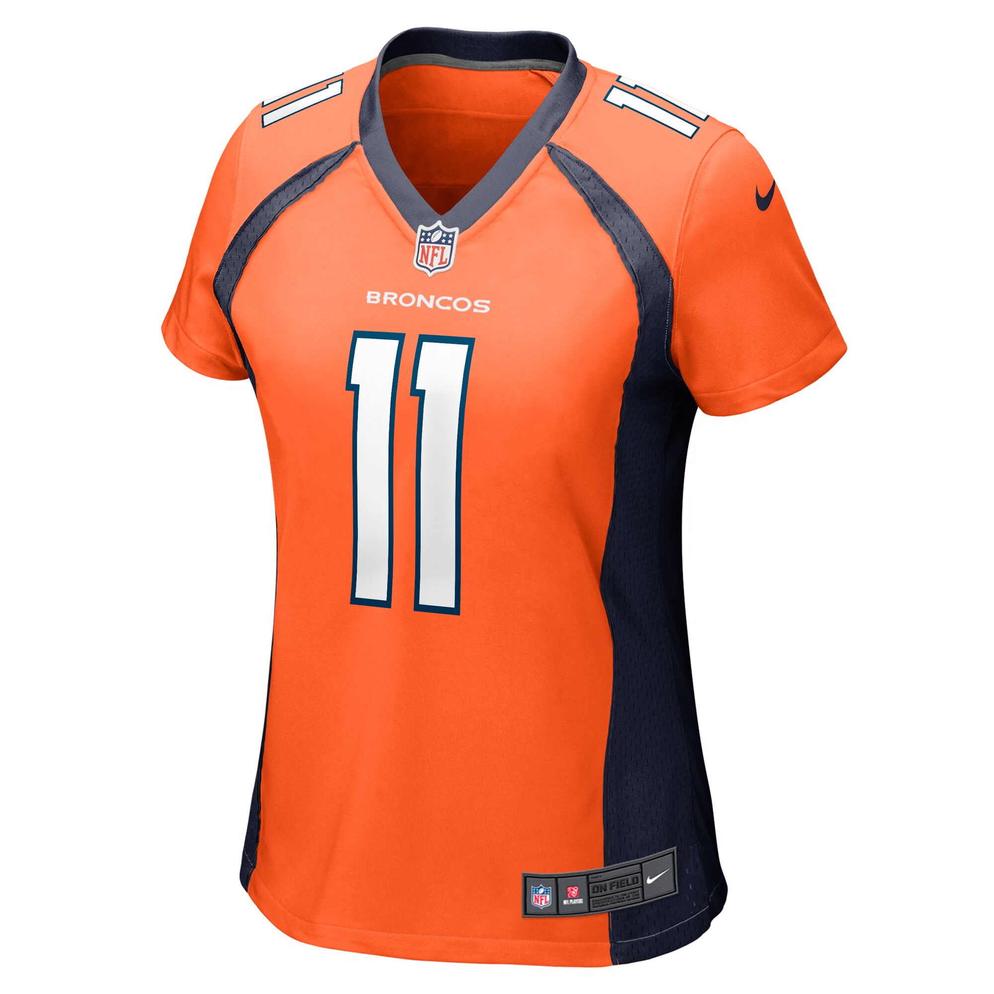 Alternative view of Ben DiNucci Denver Broncos Game Jersey - Women's
