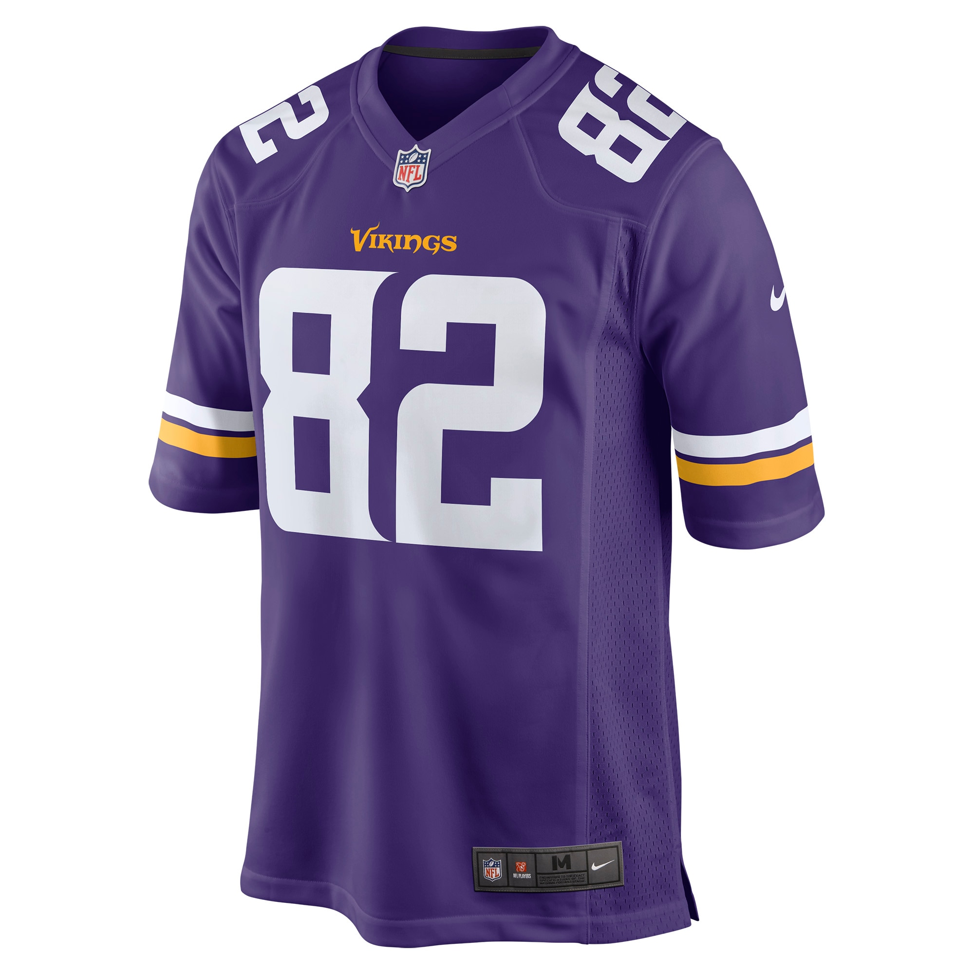 Alternative view of Ben Ellefson Minnesota Vikings Game Jersey - Men's